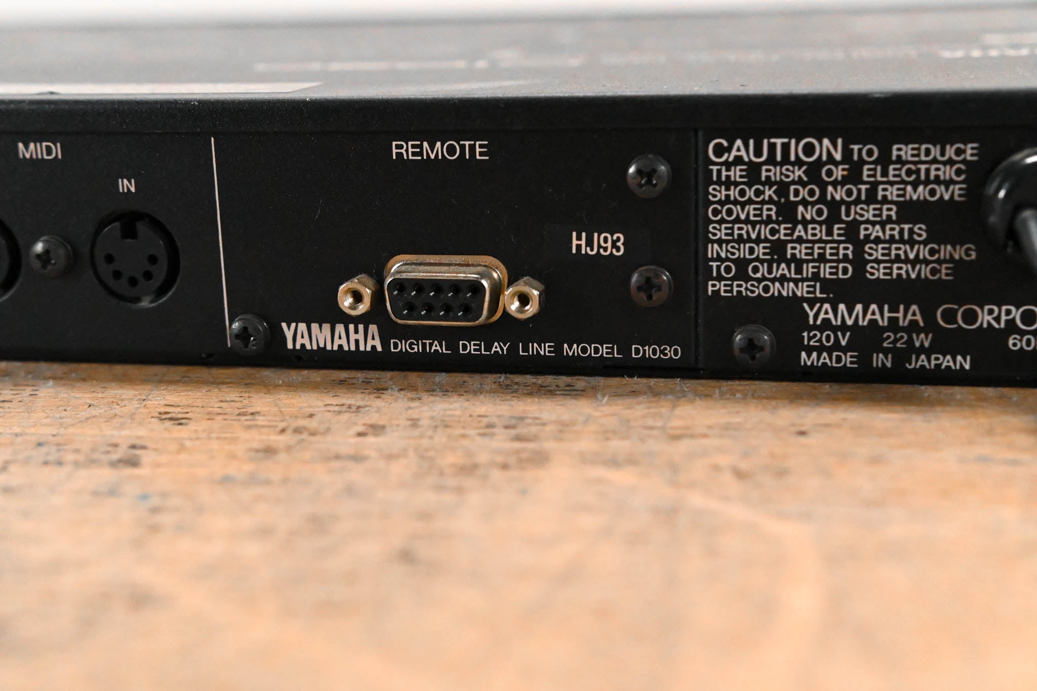 Yamaha D1030 Digital Delay Line