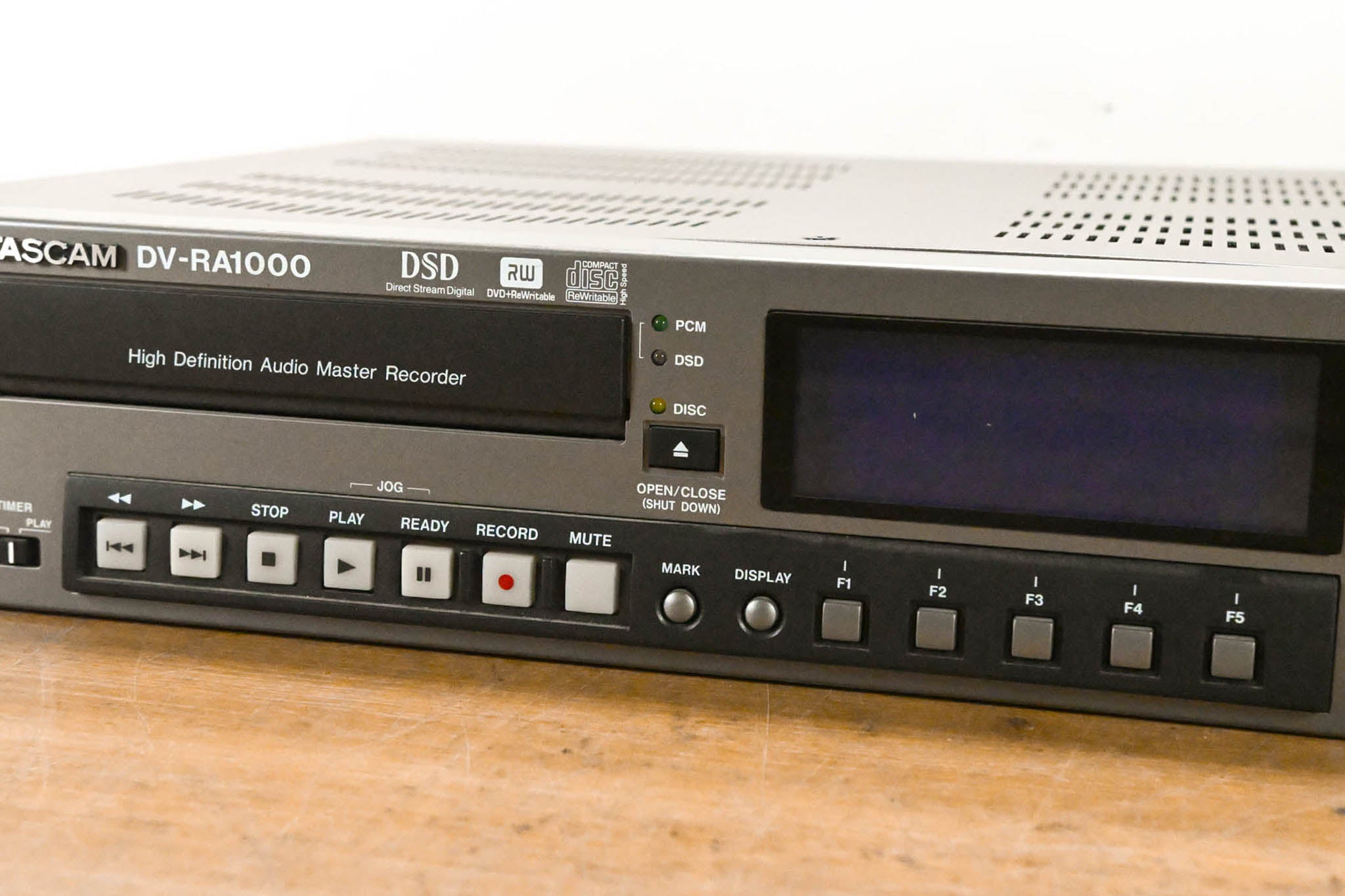 TASCAM DV-RA1000 High-Resolution DVD Master Recorder