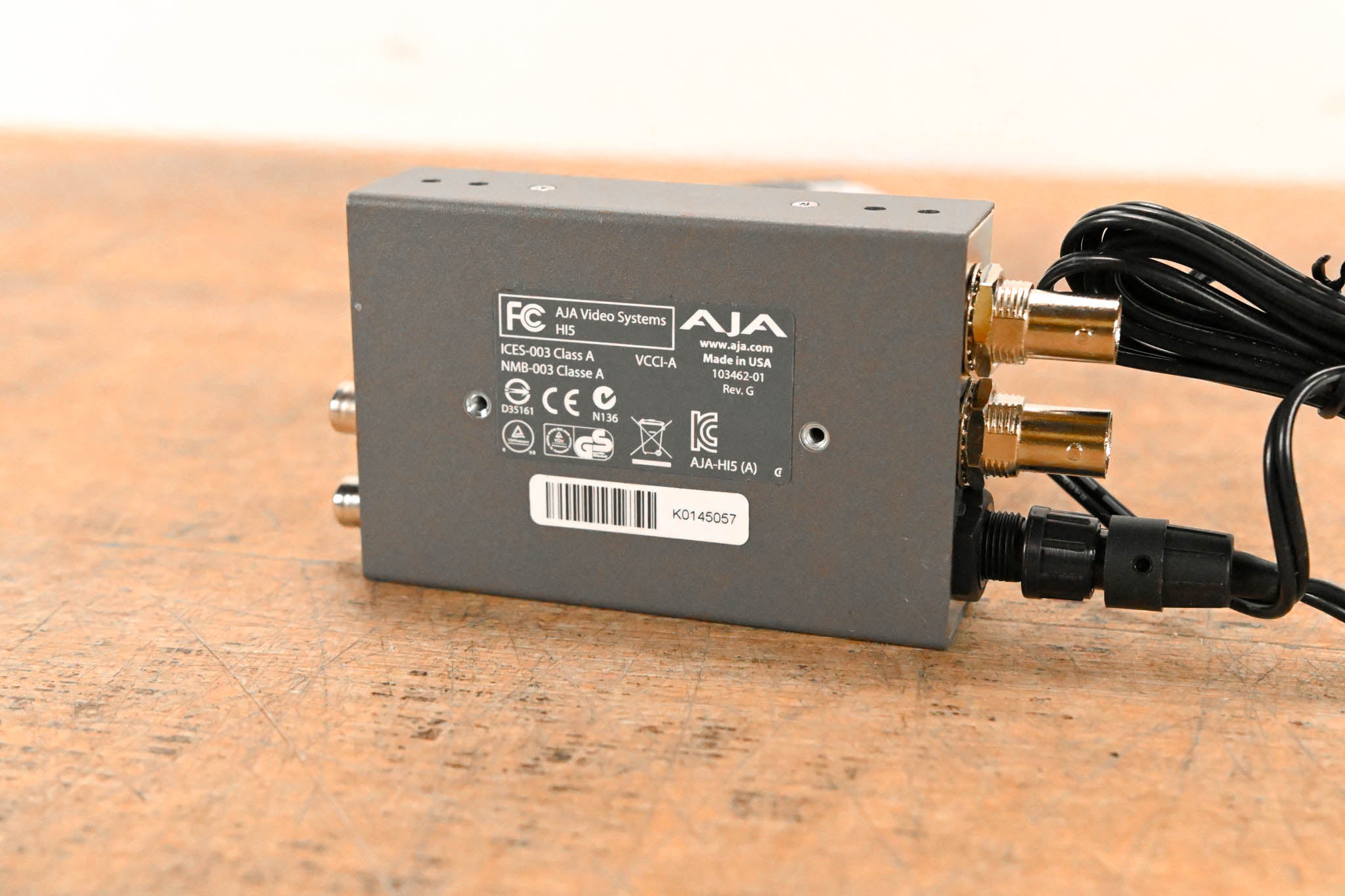 AJA HI5 HD/SD-SDI to HDMI Video and Audio Converter