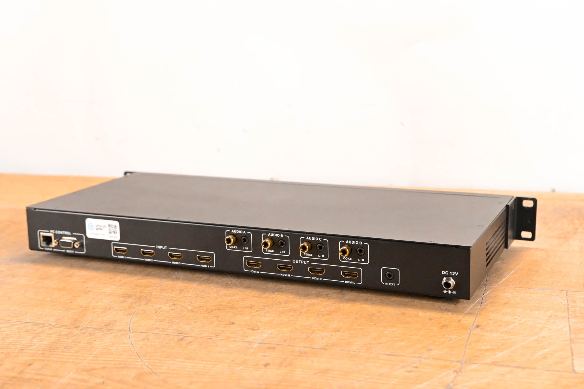 Monoprice Blackbird 4k 4x4 HDMI Matrix (NO POWER SUPPLY)