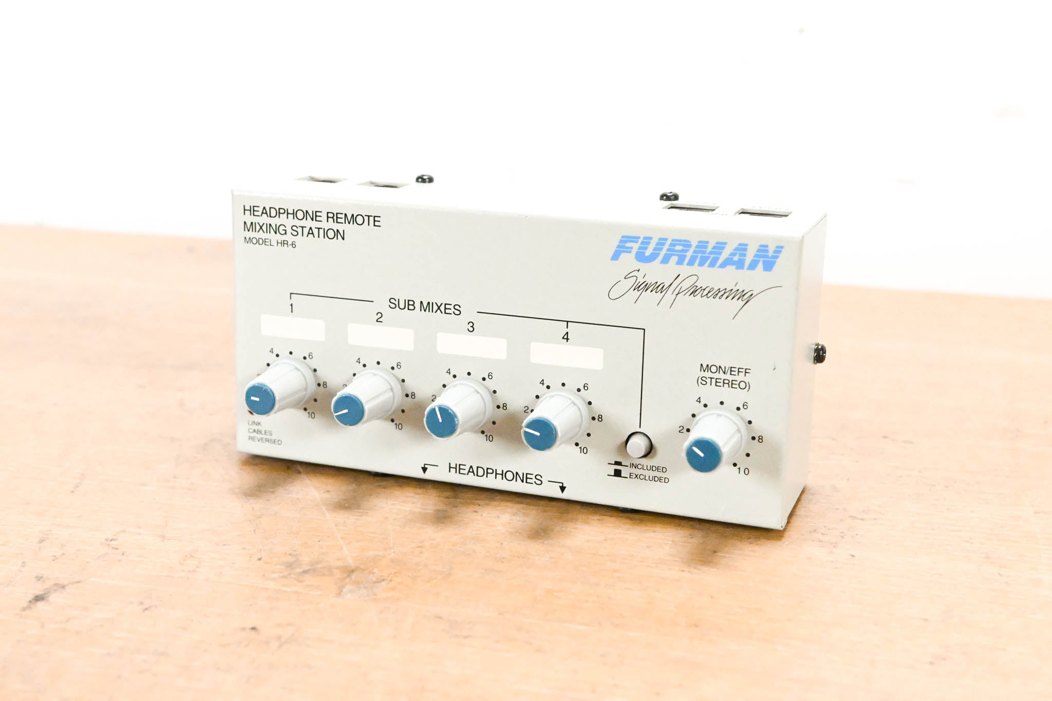 Furman HR-6 6-Channel Headphone Mixing Station