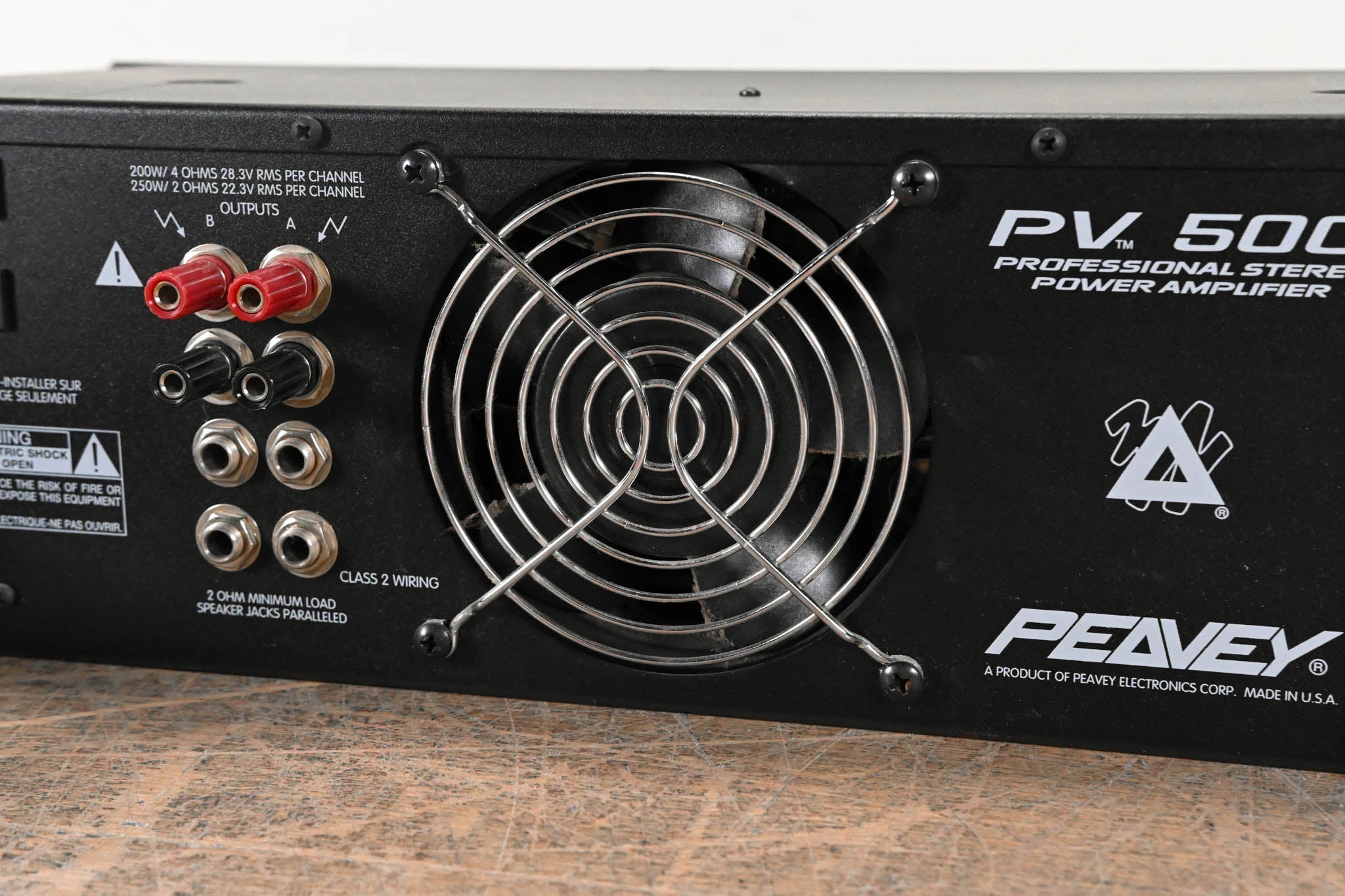 Peavey PV 500 500W 2-Channel Power Amplifier