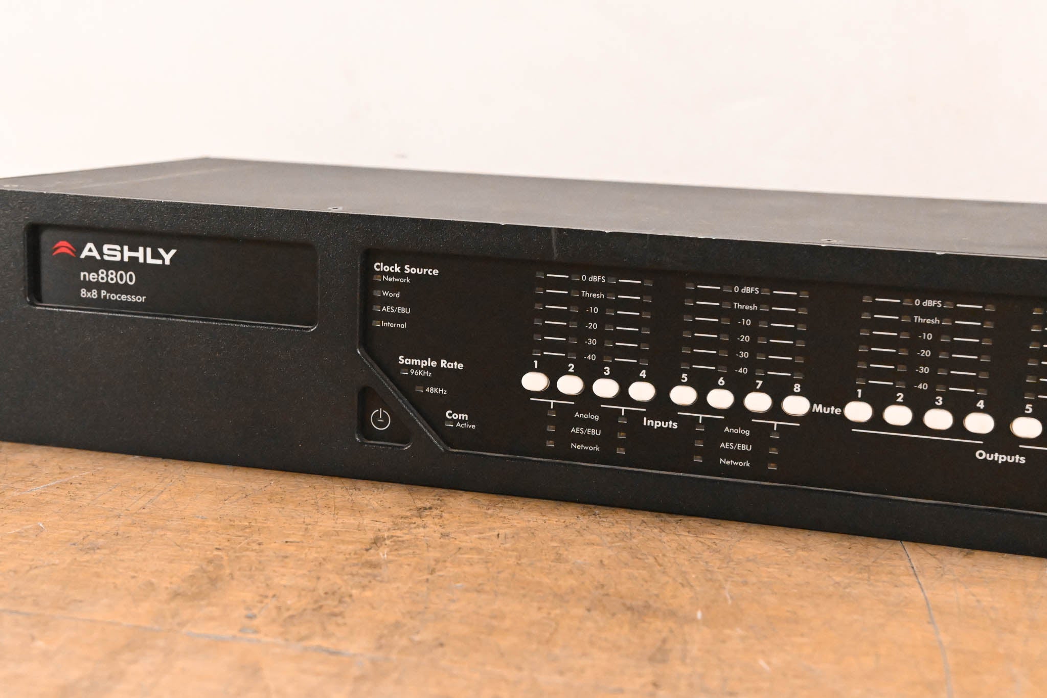 Ashly ne8800 8x8 Network Audio Processor