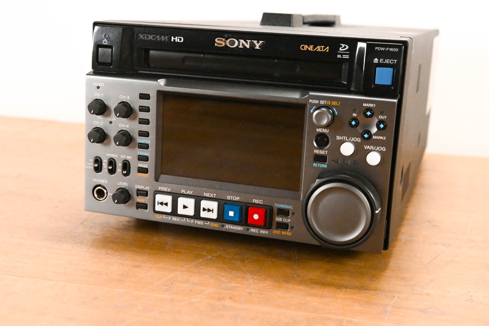 Sony PDW-F1600 XDCAM HD Player/Recorder