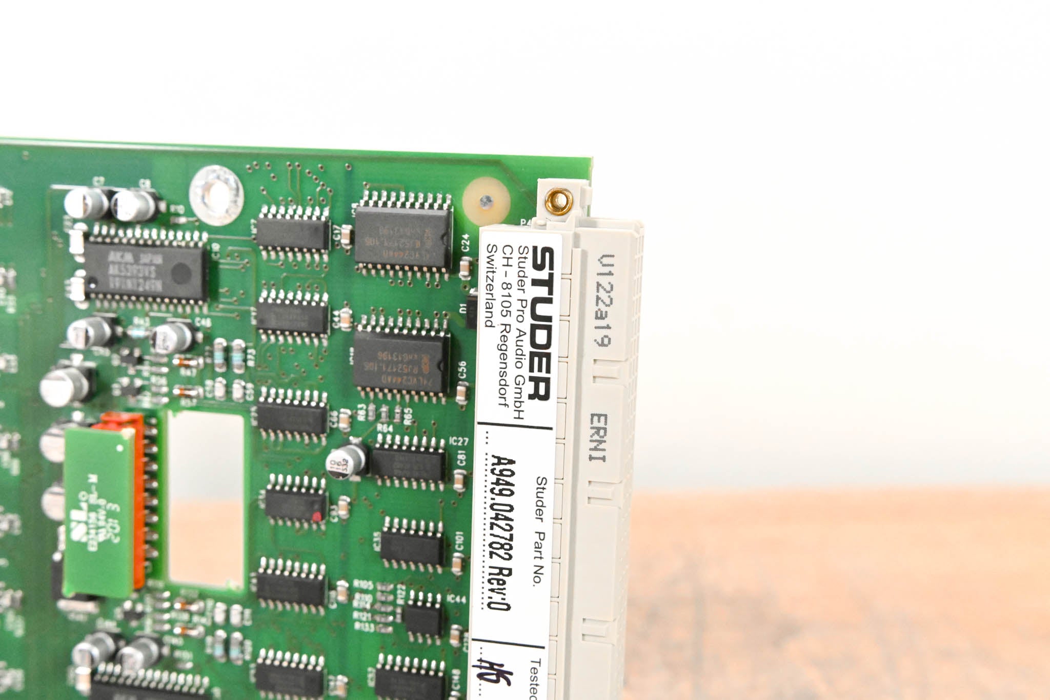 Studer Mic/Line In Card for D21m Modular I/O System