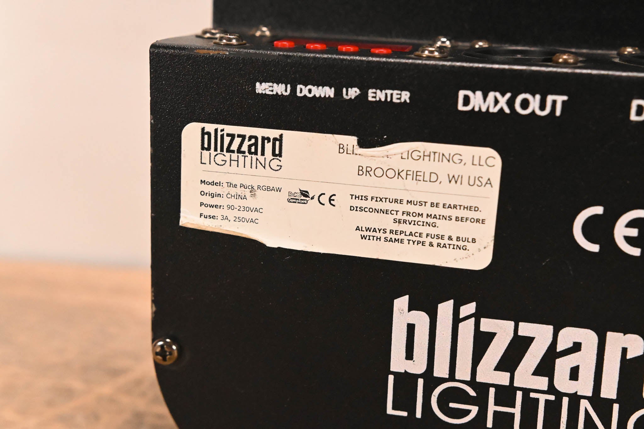 Blizzard Lighting The Puck RGBAW Flat LED PAR Can