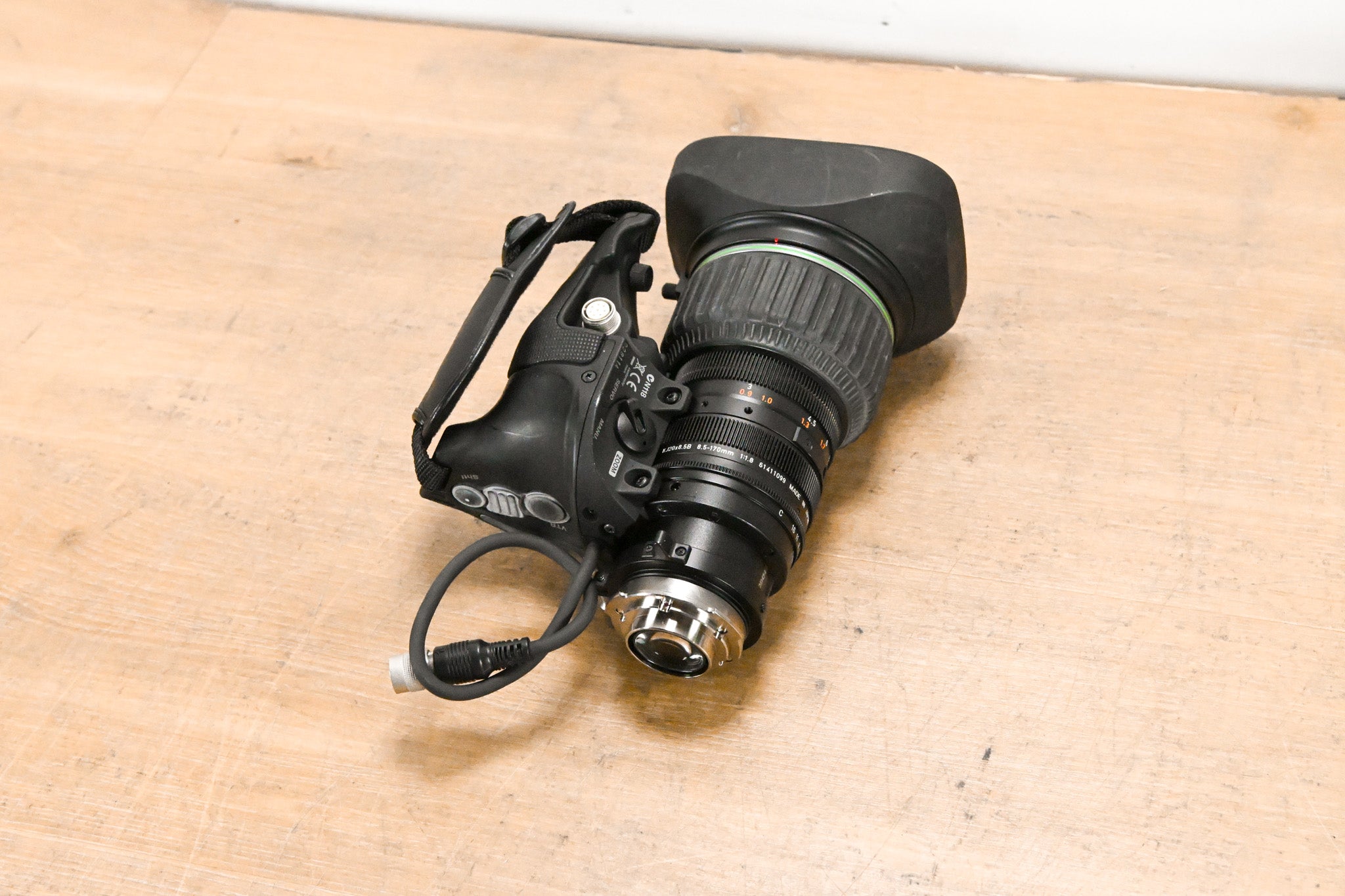 Canon KJ20x8.5B KRSD PS12 20x HDgc Series HDTV Zoom Lens 1:8.5-170mm