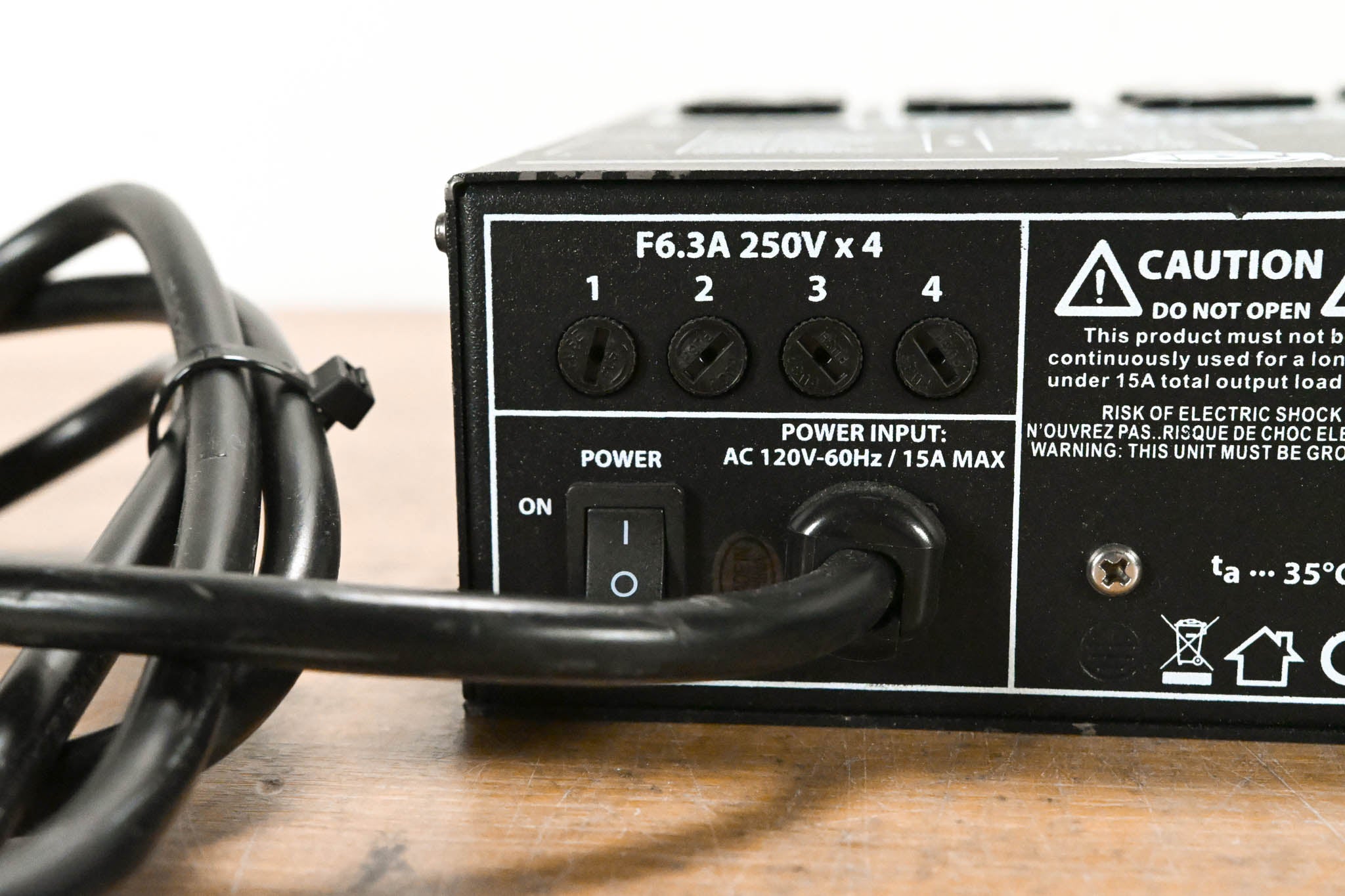 American DJ DP-DMX20L Four-Channel DMX Dimmer Pack