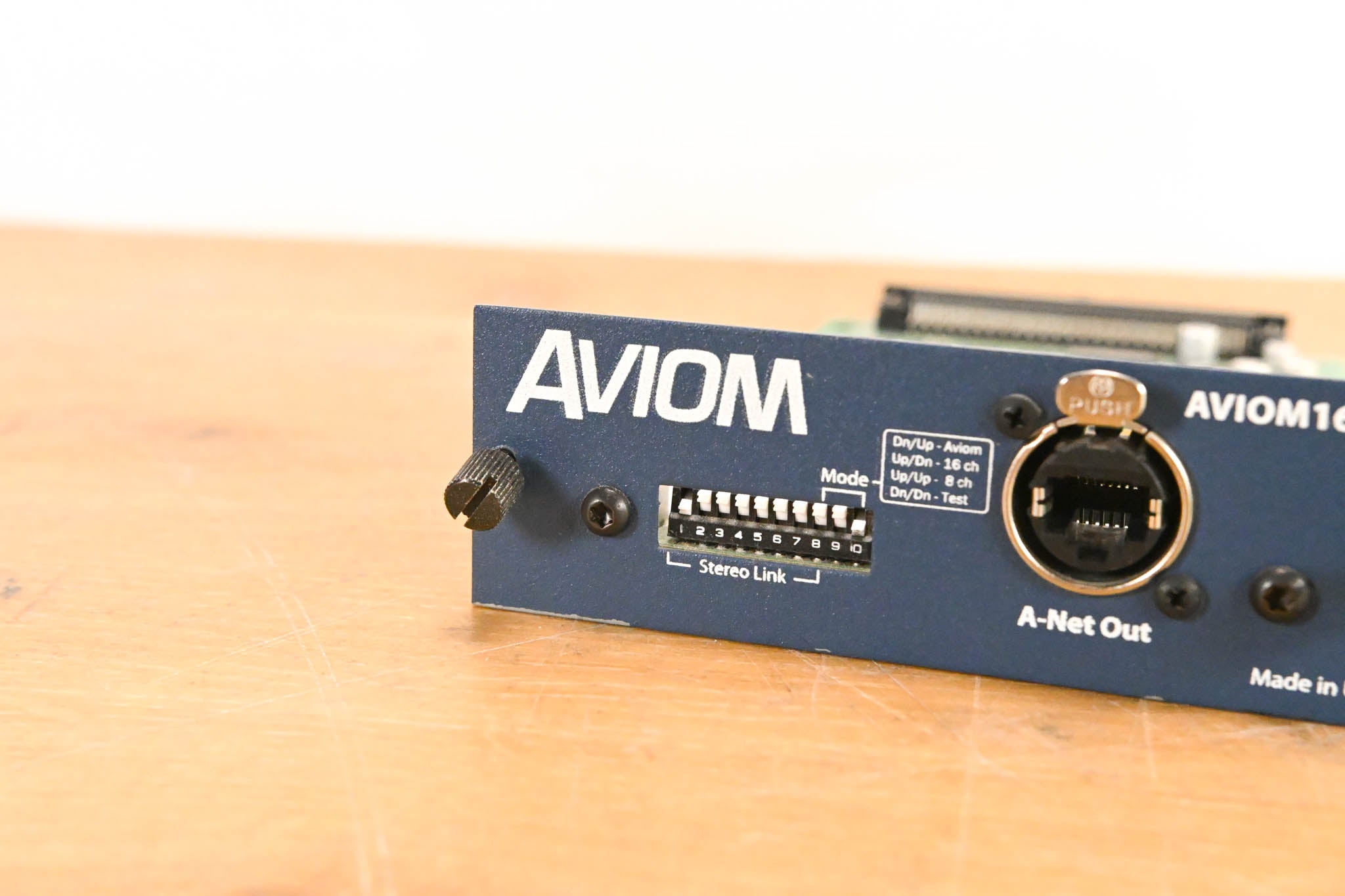 Aviom 16/o-Y1 A-Net Card for Yamaha Digital Products