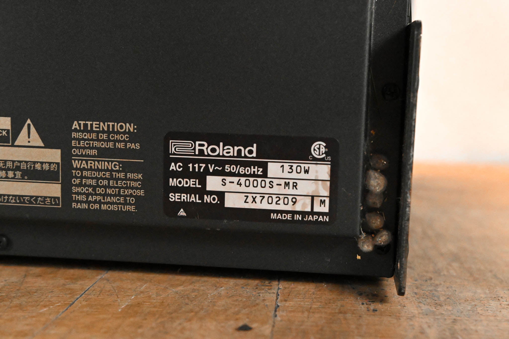 Roland S-4000S Digital Snake 40-Output Modular Stage Unit