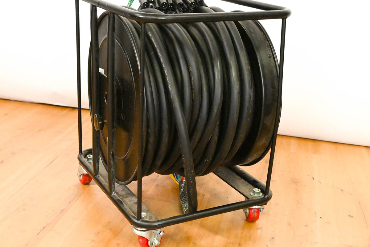 EWI RPPX-32x8-200 32-Channel Reel Snake w/ EDAC Monitor Split - 200'