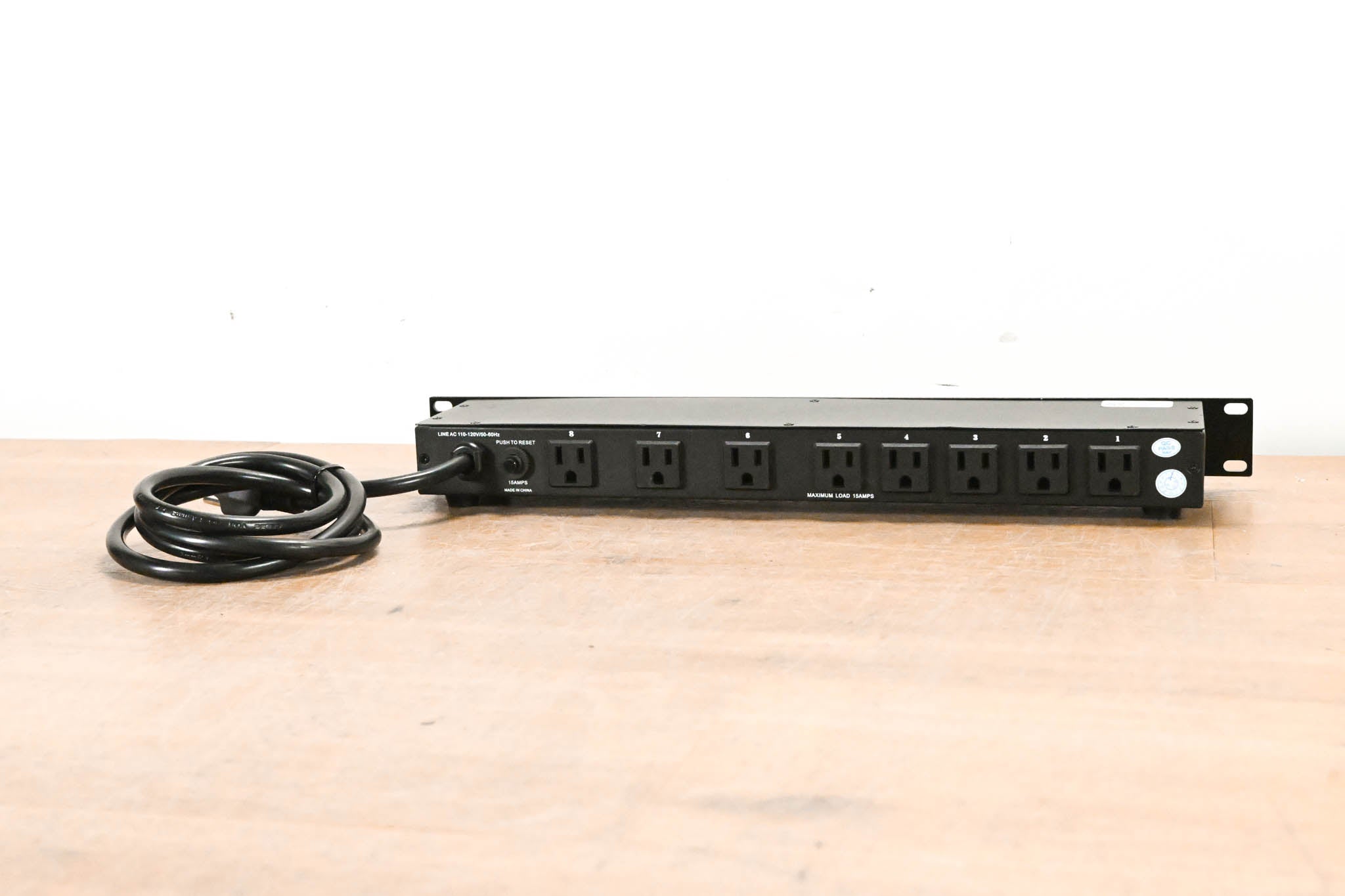 Pyle PCO850 19" Rackmountable Power Strip Surge Protector