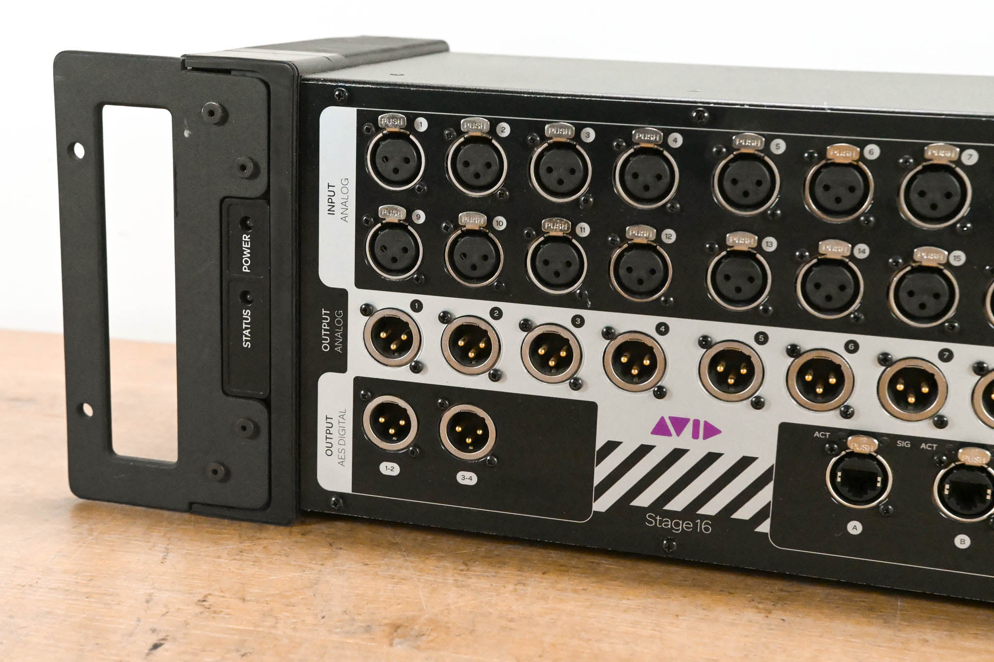 AVID Venue Stage 16 Remote I/O Stage Rack for S3L Digital Mixing System
