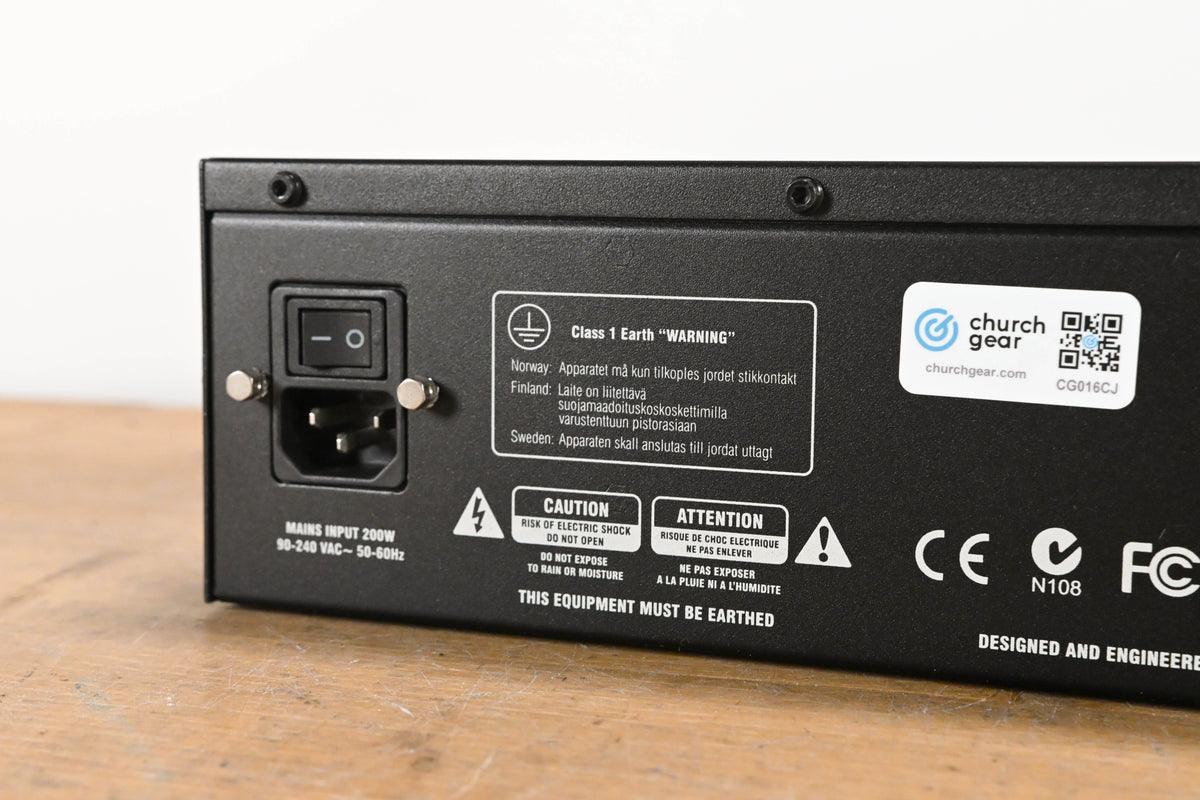 Soundcraft Mini Stagebox 16R Cat 5 16-CH Digital Stage Box w/ MADI Card