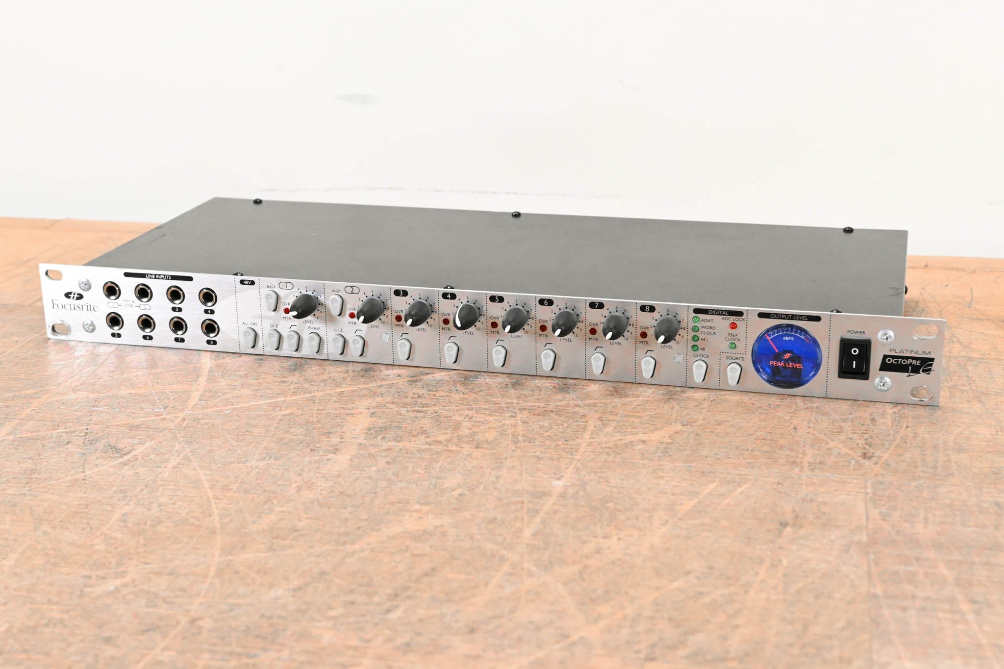 Focusrite Platinum OctoPre LE 8-Channel Mic Preamp (NO POWER SUPPLY)