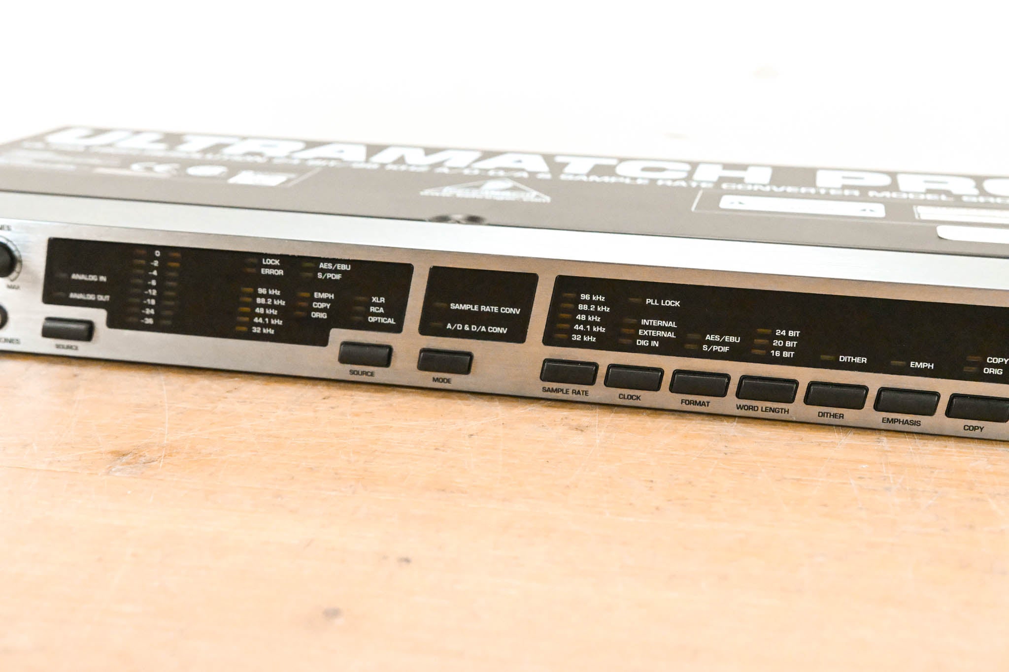 Behringer ULTRAMATCH PRO SRC2496 Sample Rate Converter