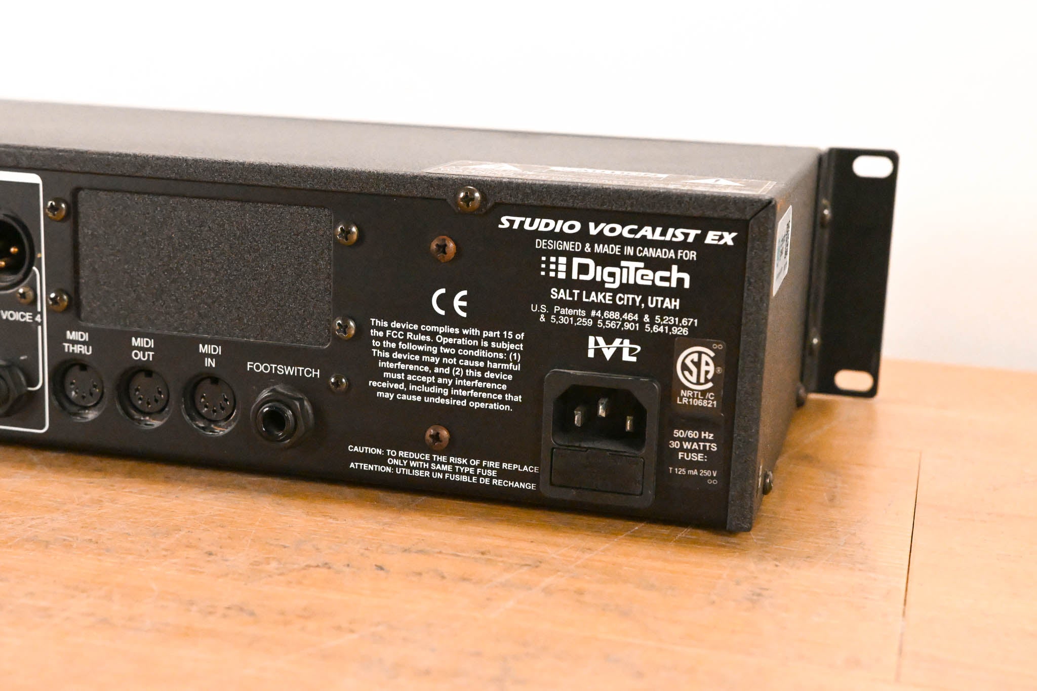 DigiTech Studio Vocalist EX Vocal Harmony Processor