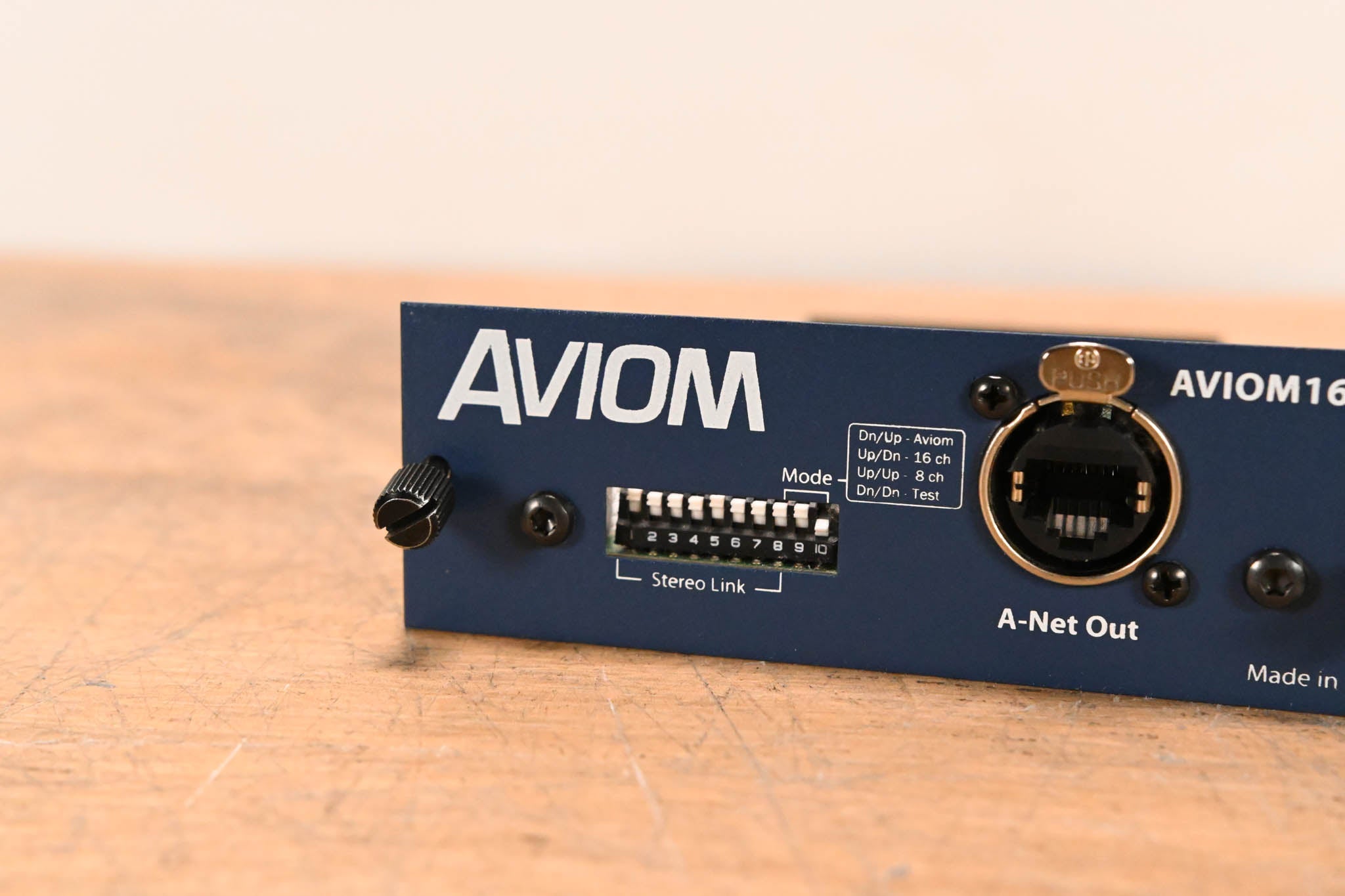 Aviom 16/o-Y1 A-Net Card for Yamaha Digital Products