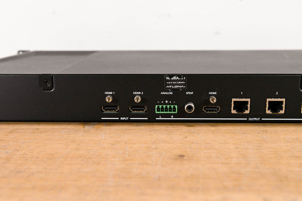 Atlona AT-HDCAT-4 2x4 HDBaseT HDMI Distribution Amp (NO POWER SUPPLY)