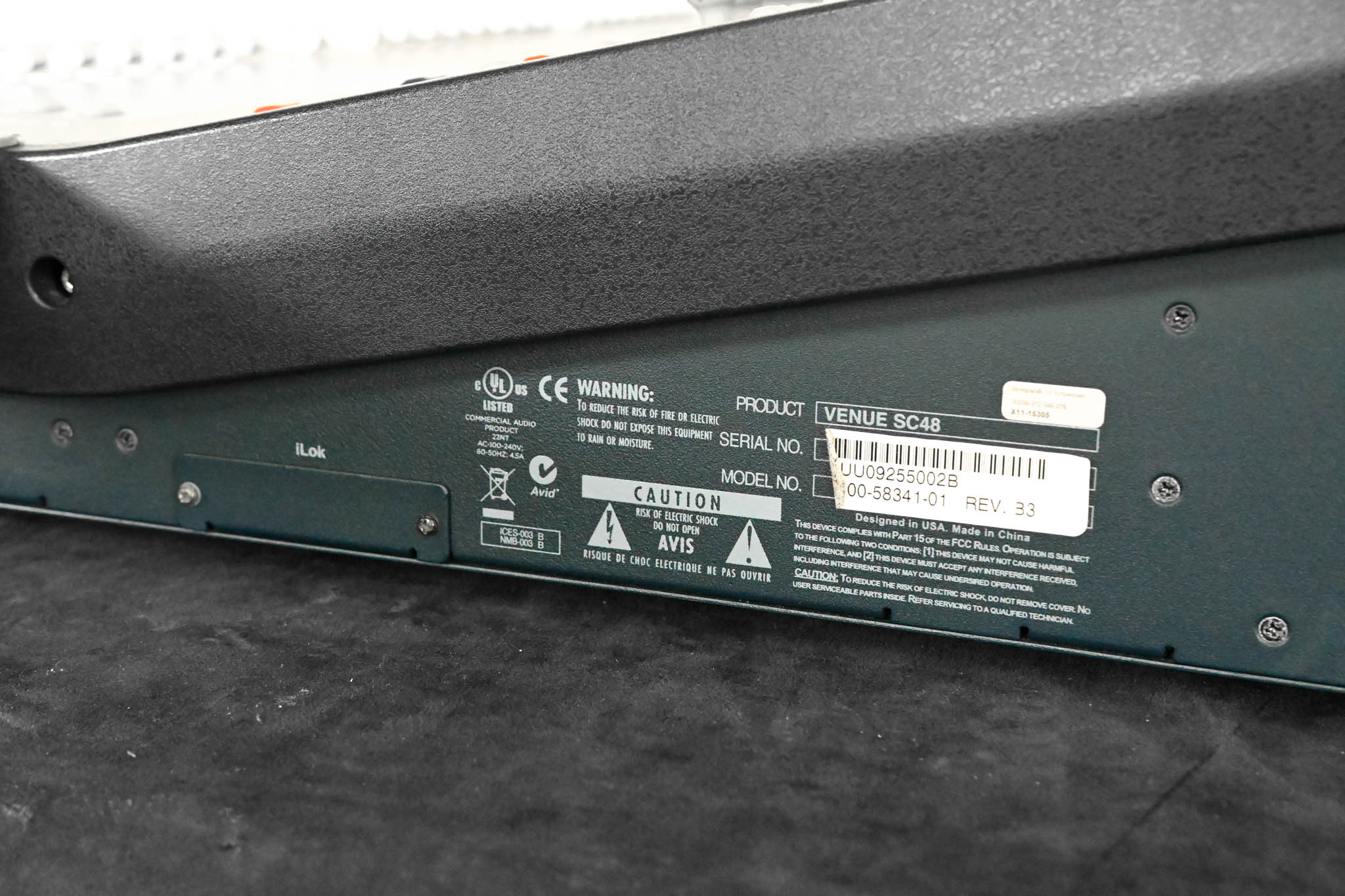 AVID VENUE SC48 Digital Audio Mixing Console