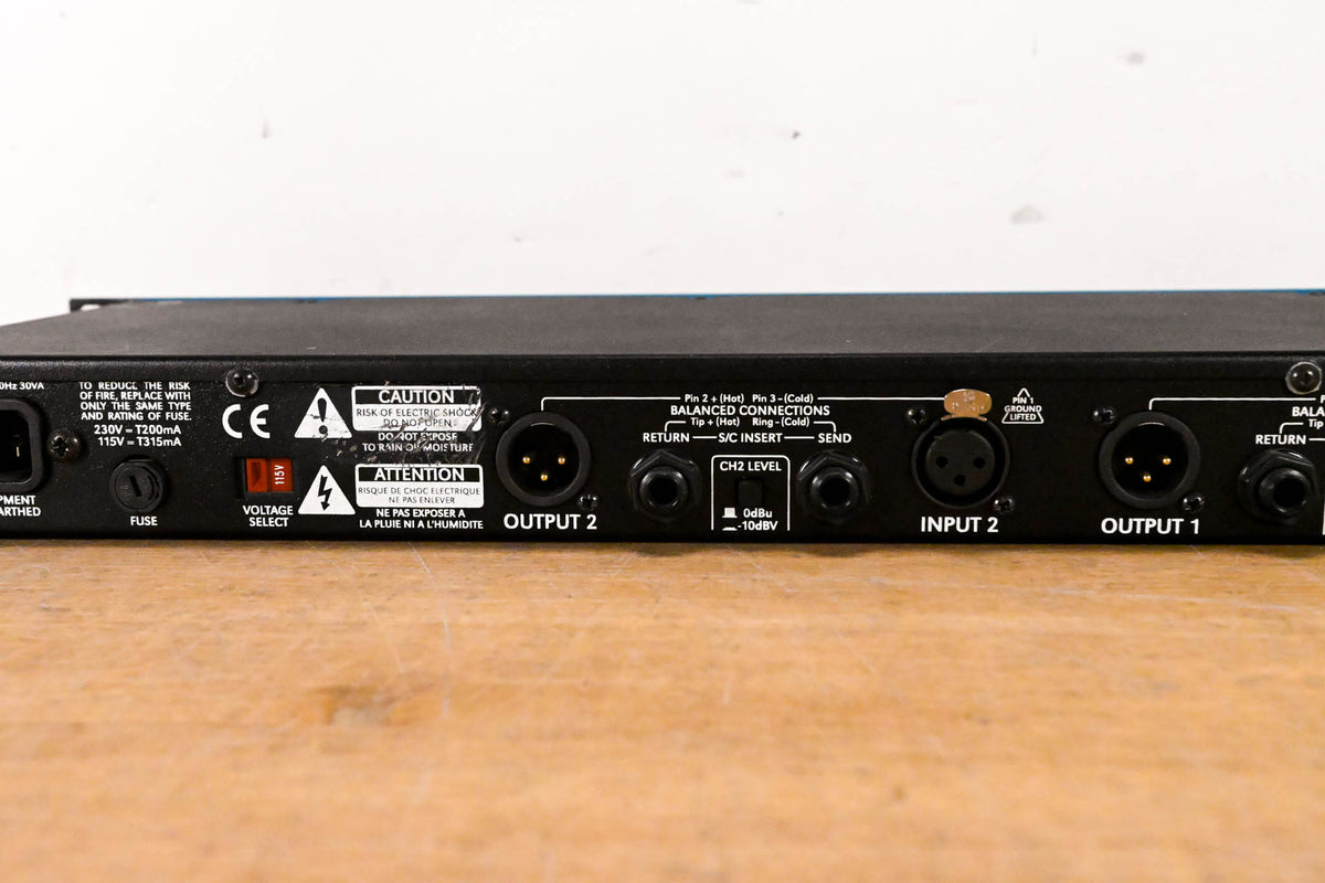 BSS OPAL Series DPR-422 2-Channel Analog Audio Compressor / De-Esser