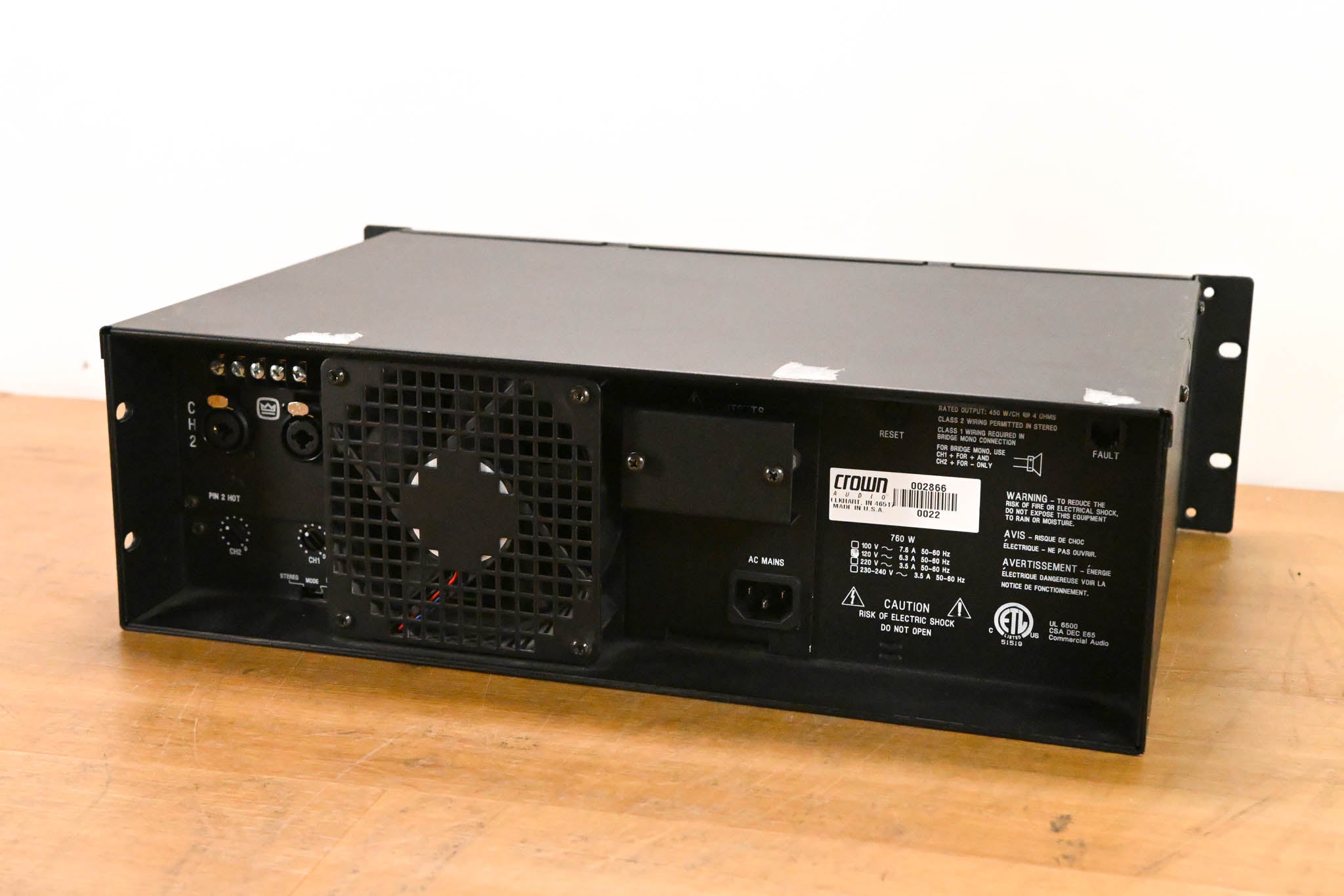 Crown CL1 2-Channel Power Amplifier