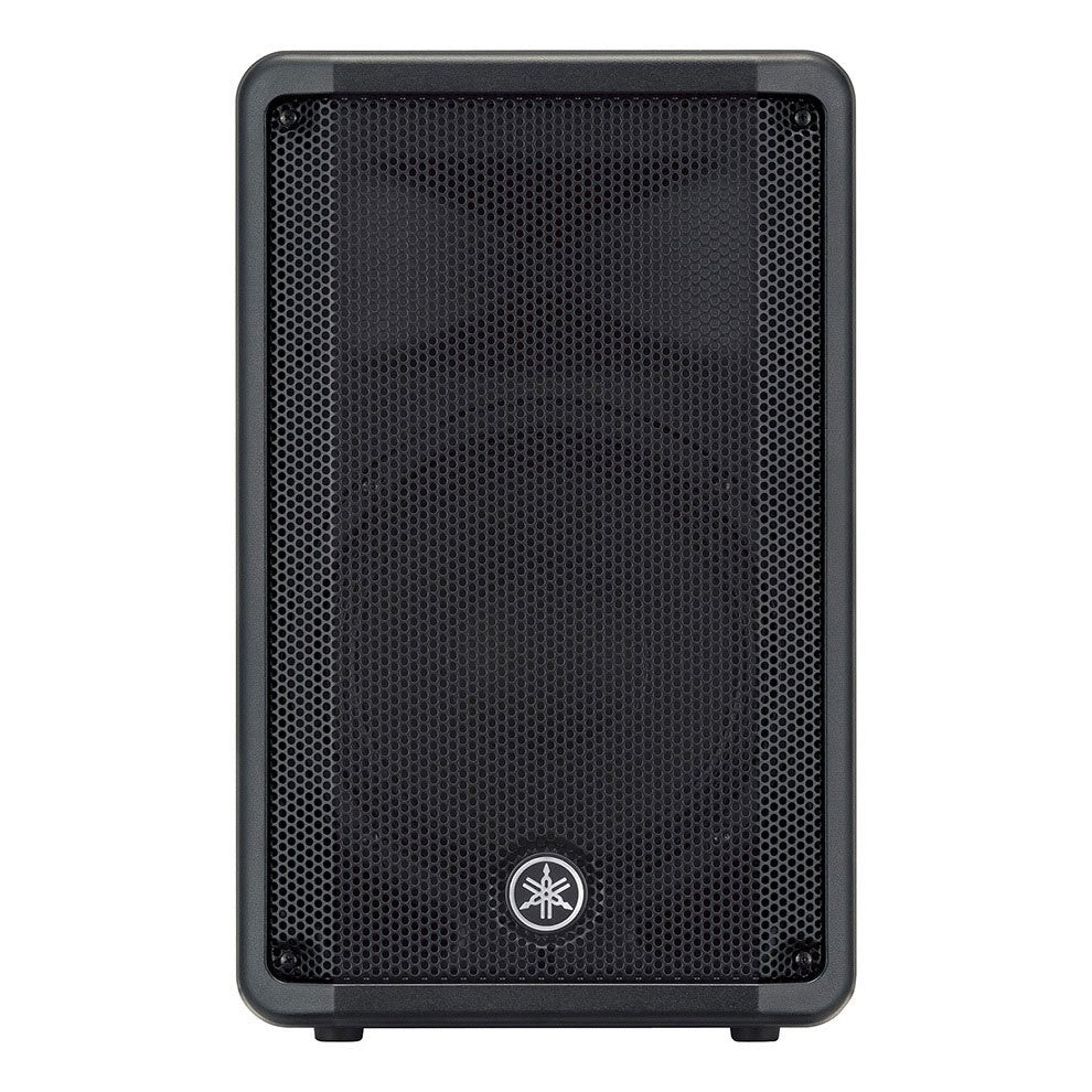 Powered full-range loudspeaker 90 x 60 black plastic