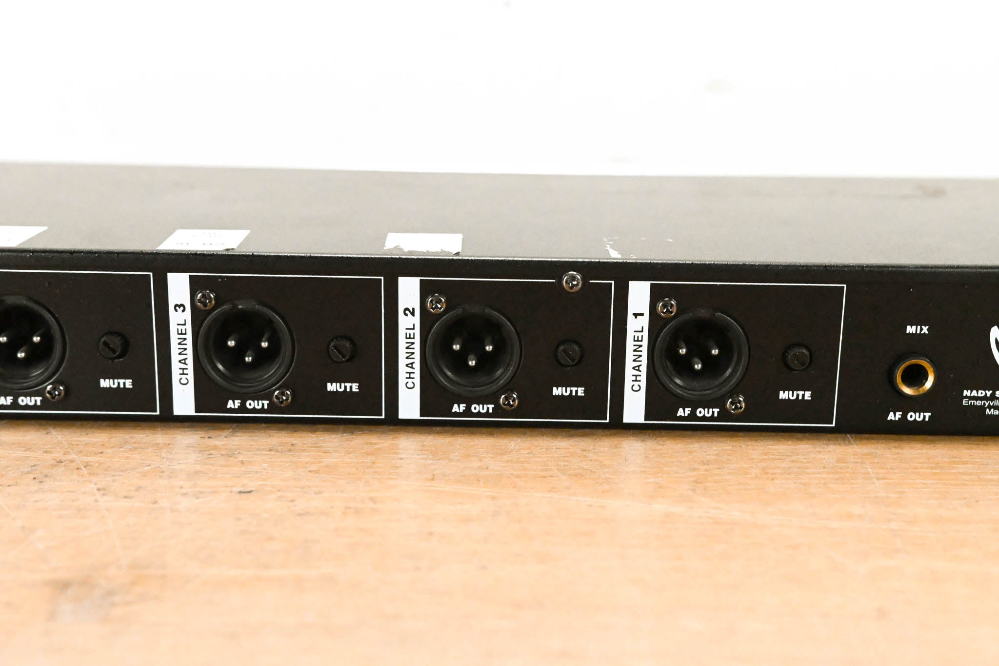Nady U-41 Quad 4-Channel UHF Receiver (NO POWER SUPPLY)