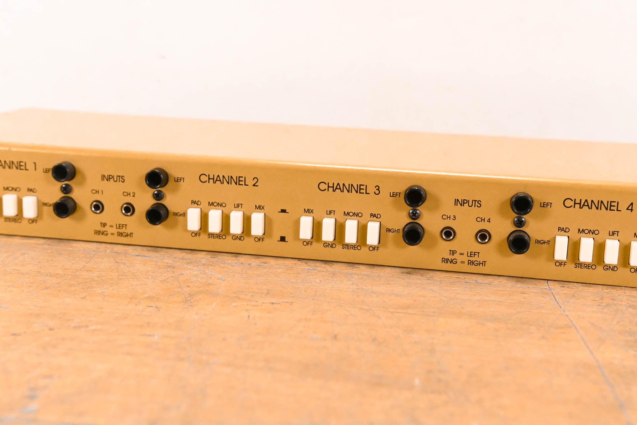 Whirlwind pcDIQ 4-Channel Rackmount DI