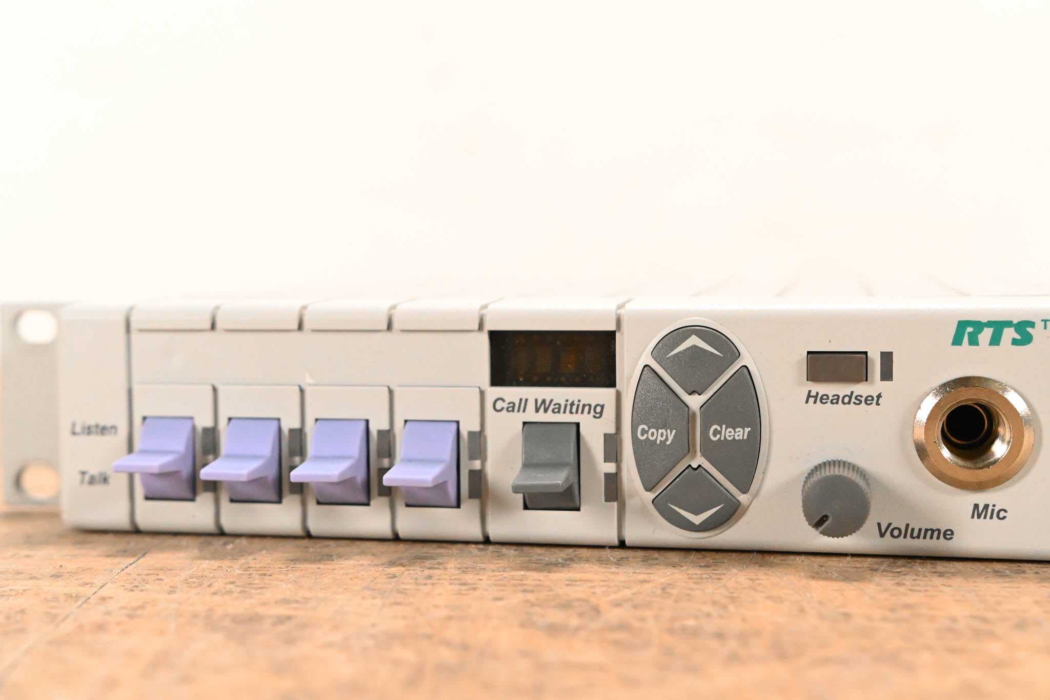 RTS MKP-4 4-Position Rackmount/Desktop Keypanel  - 4 pin
