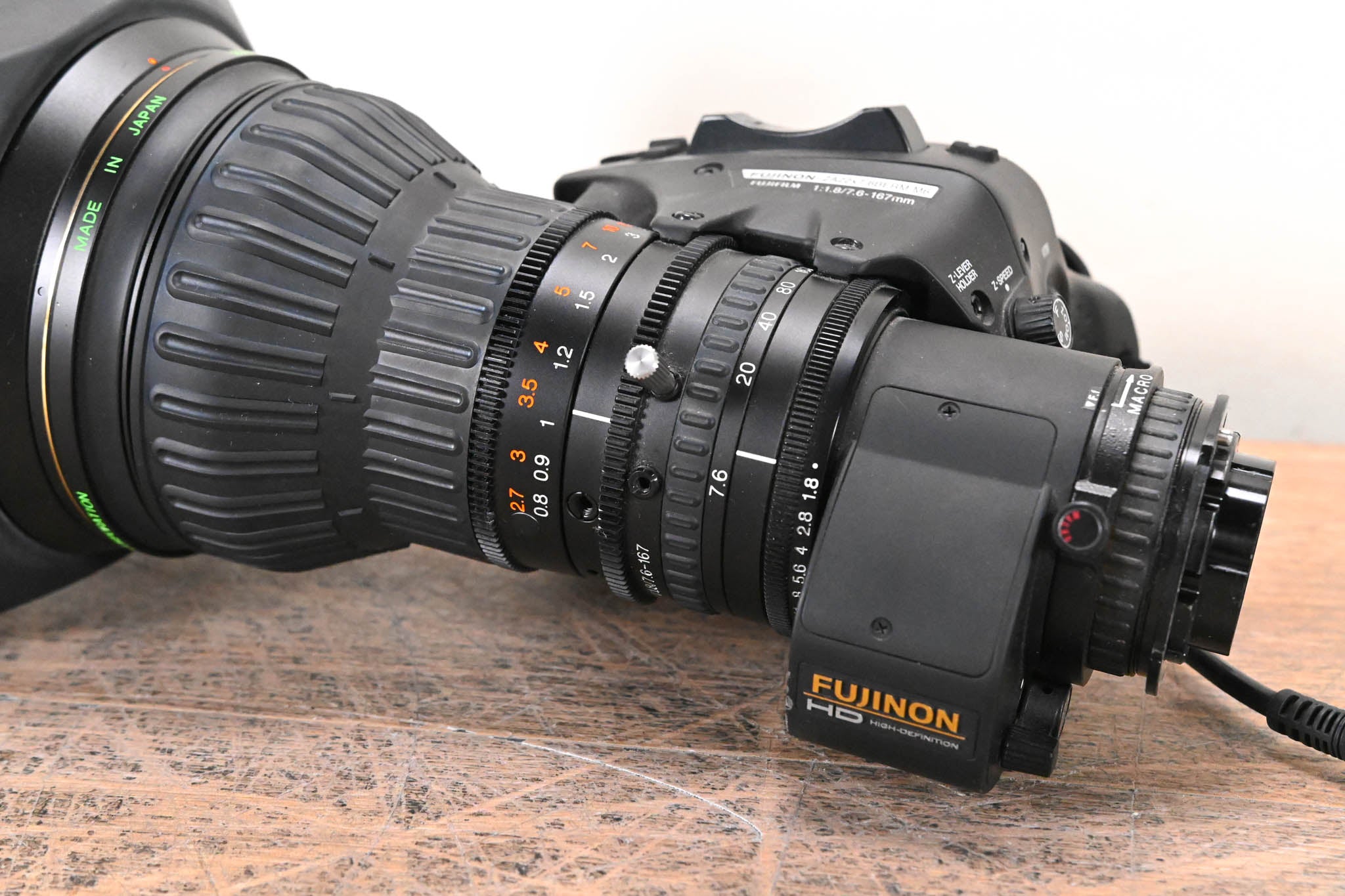 Fujinon ZA22x7.6BERM-M6 TV Zoom Lens - 1:1.8/7.6-167mm