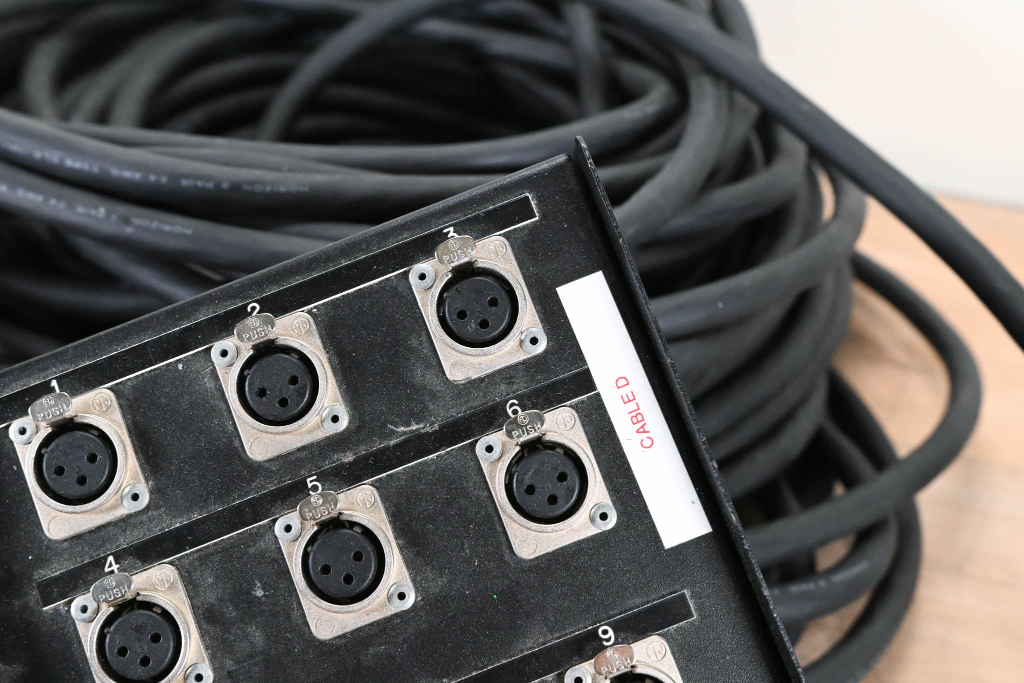 Horizon Stage Series 9-Channel XLR Snake - 125 ft