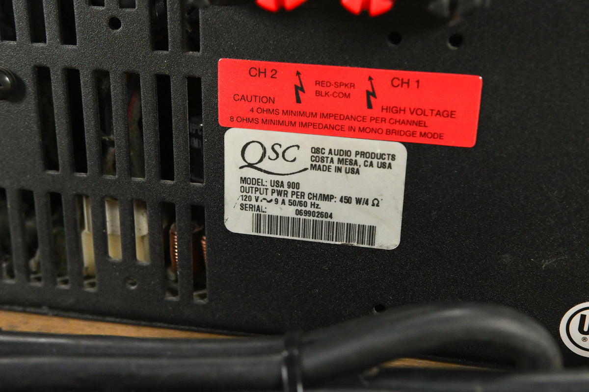 QSC USA 900 2-Channel Power Amplifier