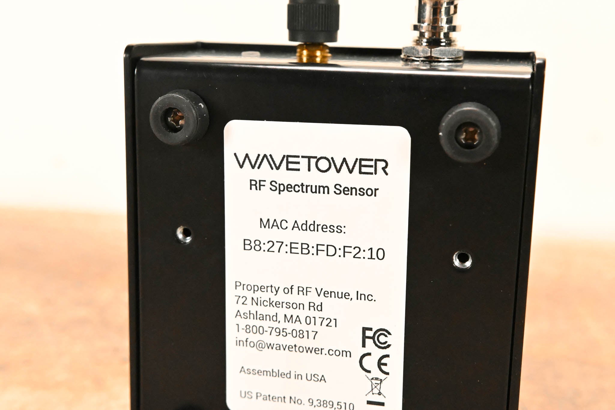 RF Venue WaveTower RF Spectrum Sensor