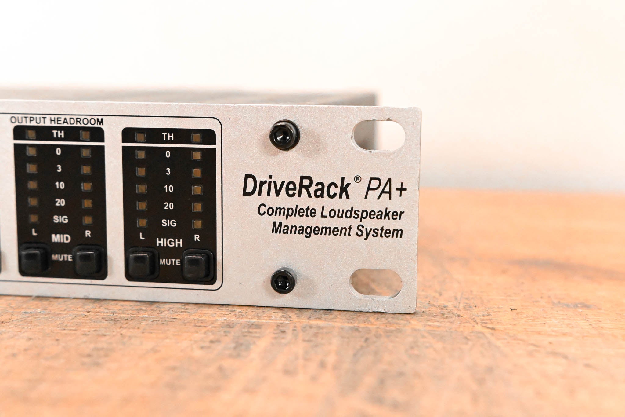 dbx DriveRack PA+ Complete Loudspeaker Management System