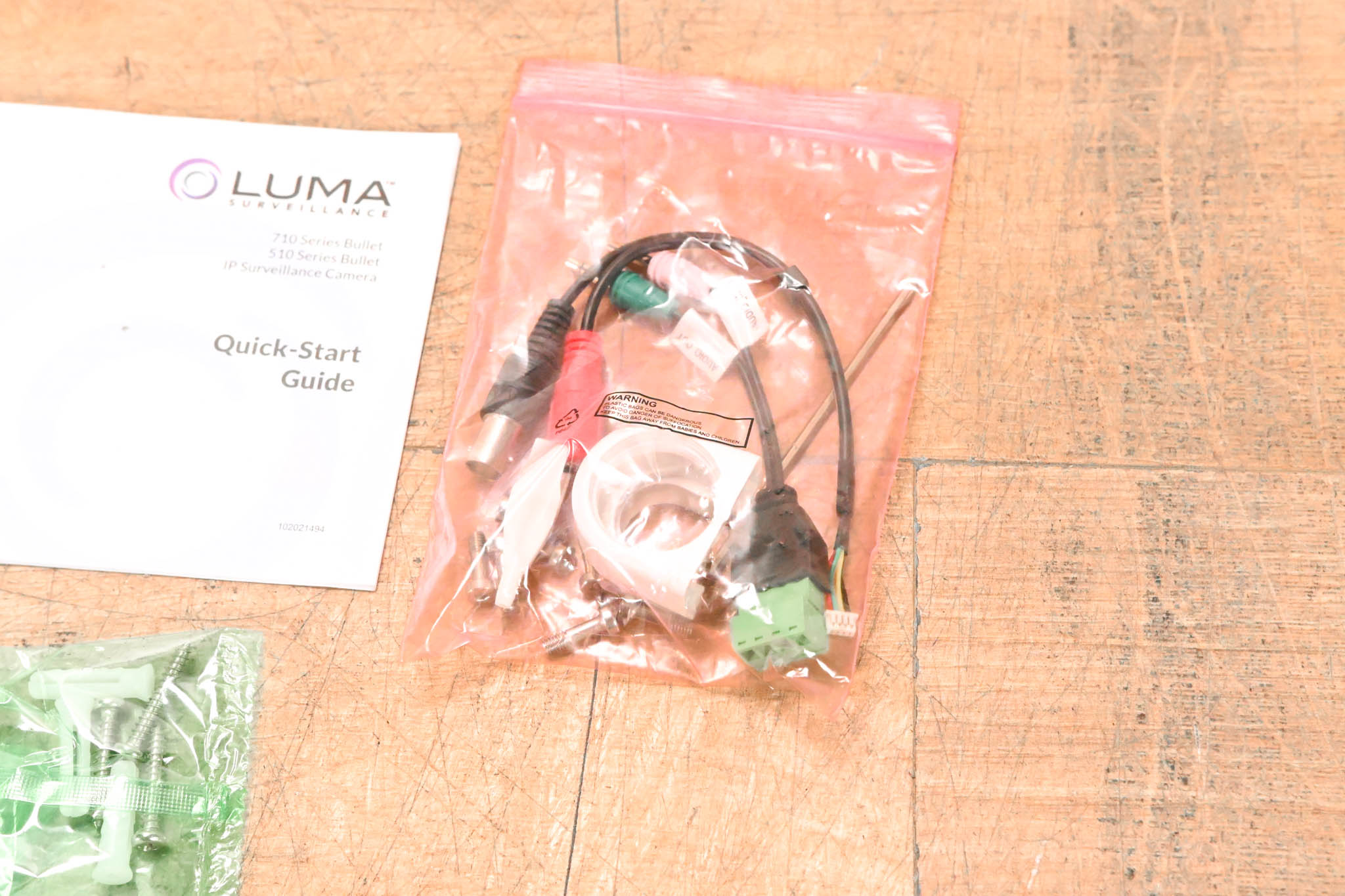 Luma Surveillance LUM-510-BUL-IP-WH White Bullet Camera