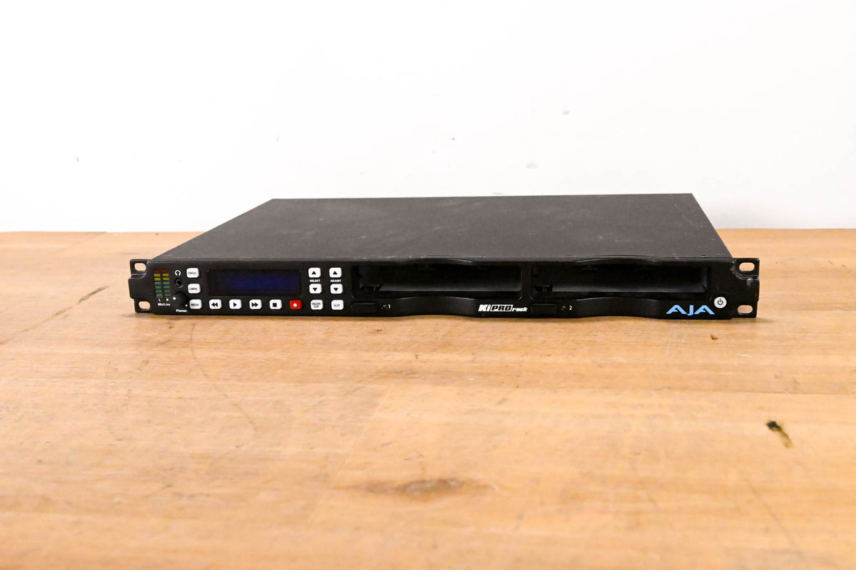 AJA Ki Pro Rack File-Based 1RU Video Recorder and Player