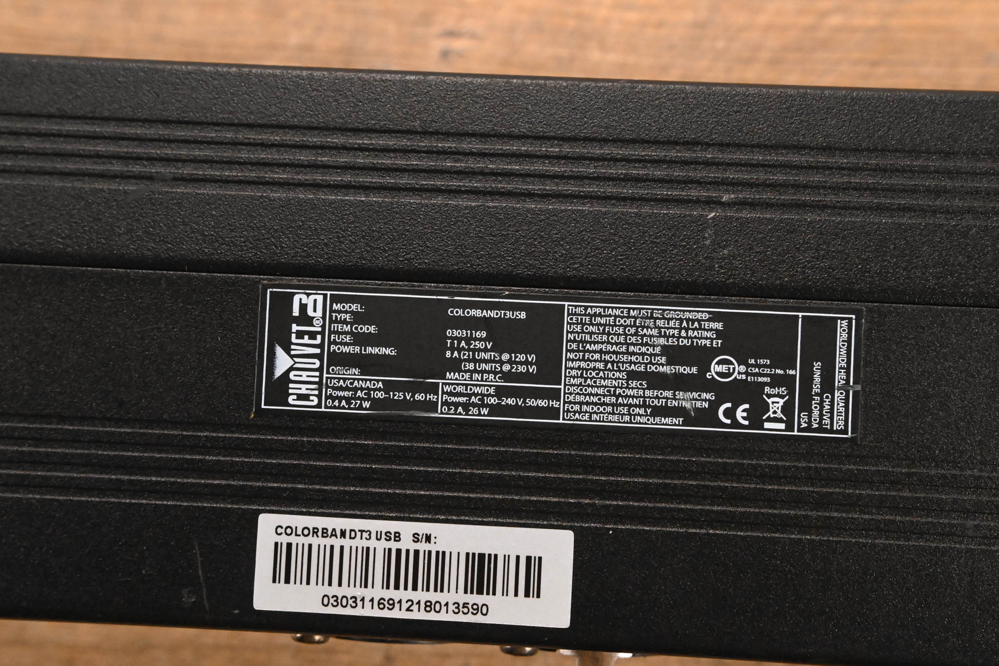 Chauvet COLORband T3USB Linear RGB Wash Light