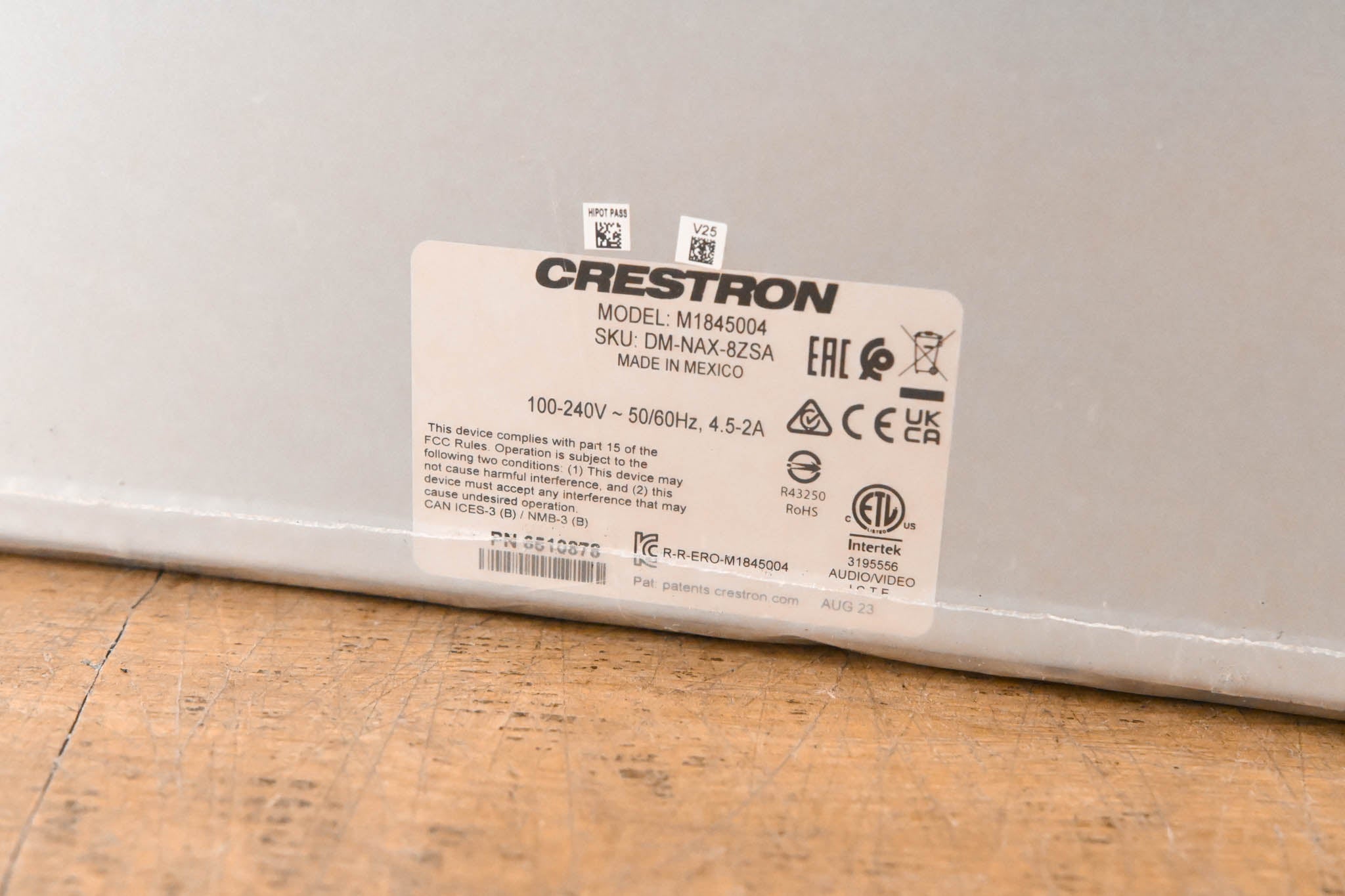 Crestron DM-NAX-8ZSA DM NAX 8-Zone Streaming Amplifier