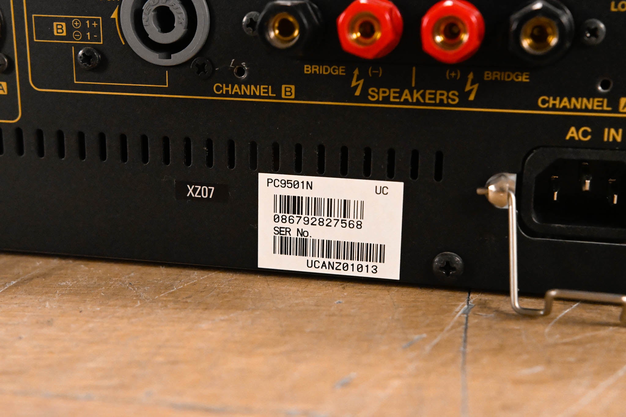 Yamaha PC9501N Two-Channel Power Amplifier