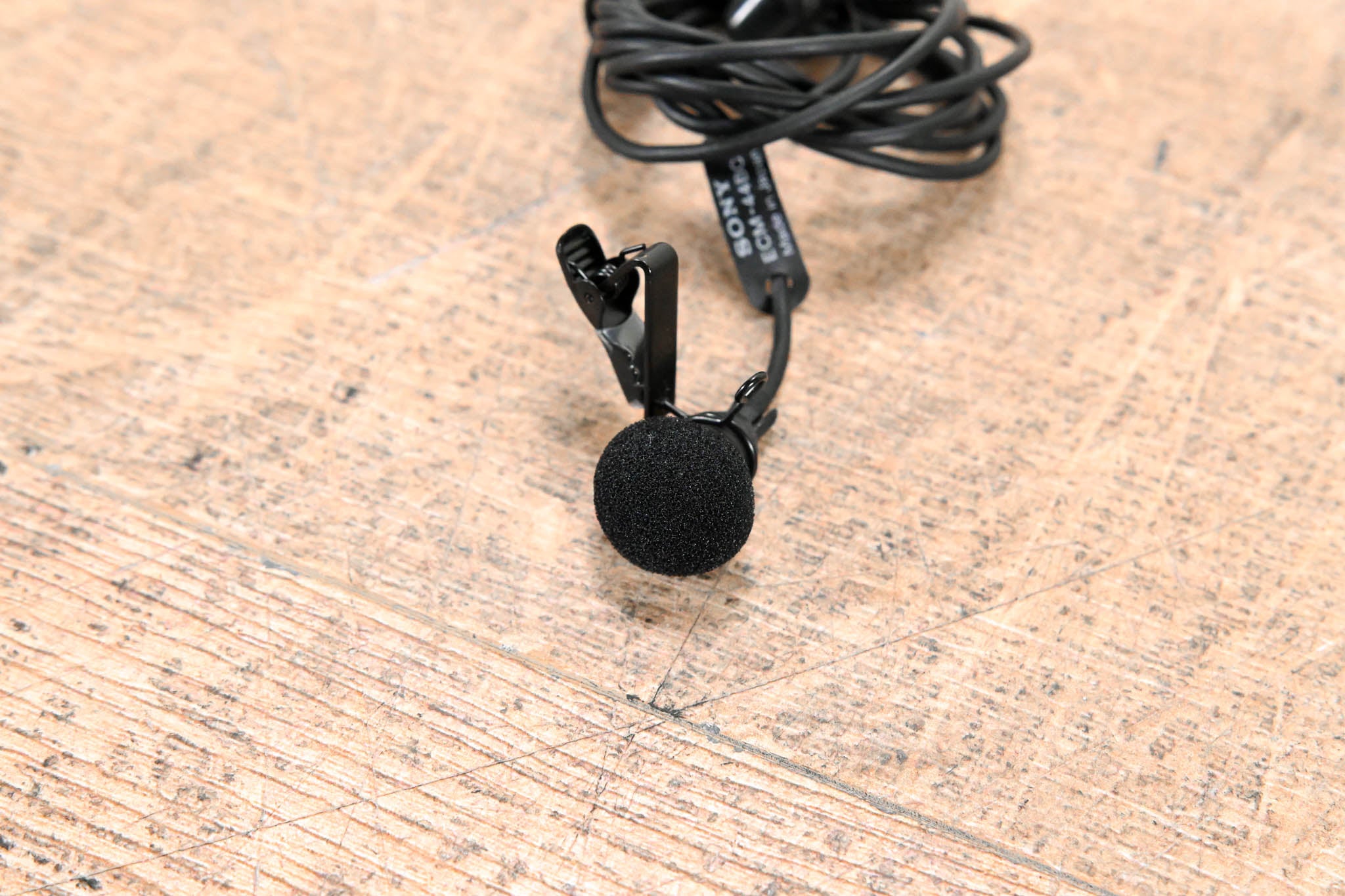 Sony ECM-44BC Omnidirectional Lavalier Microphone w/ SMC9-4P Connector