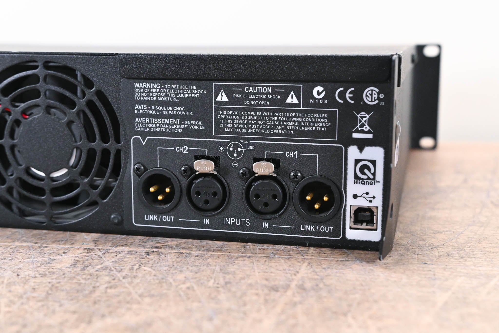 Crown XTi 1000 Stereo Power Amplifier with DSP