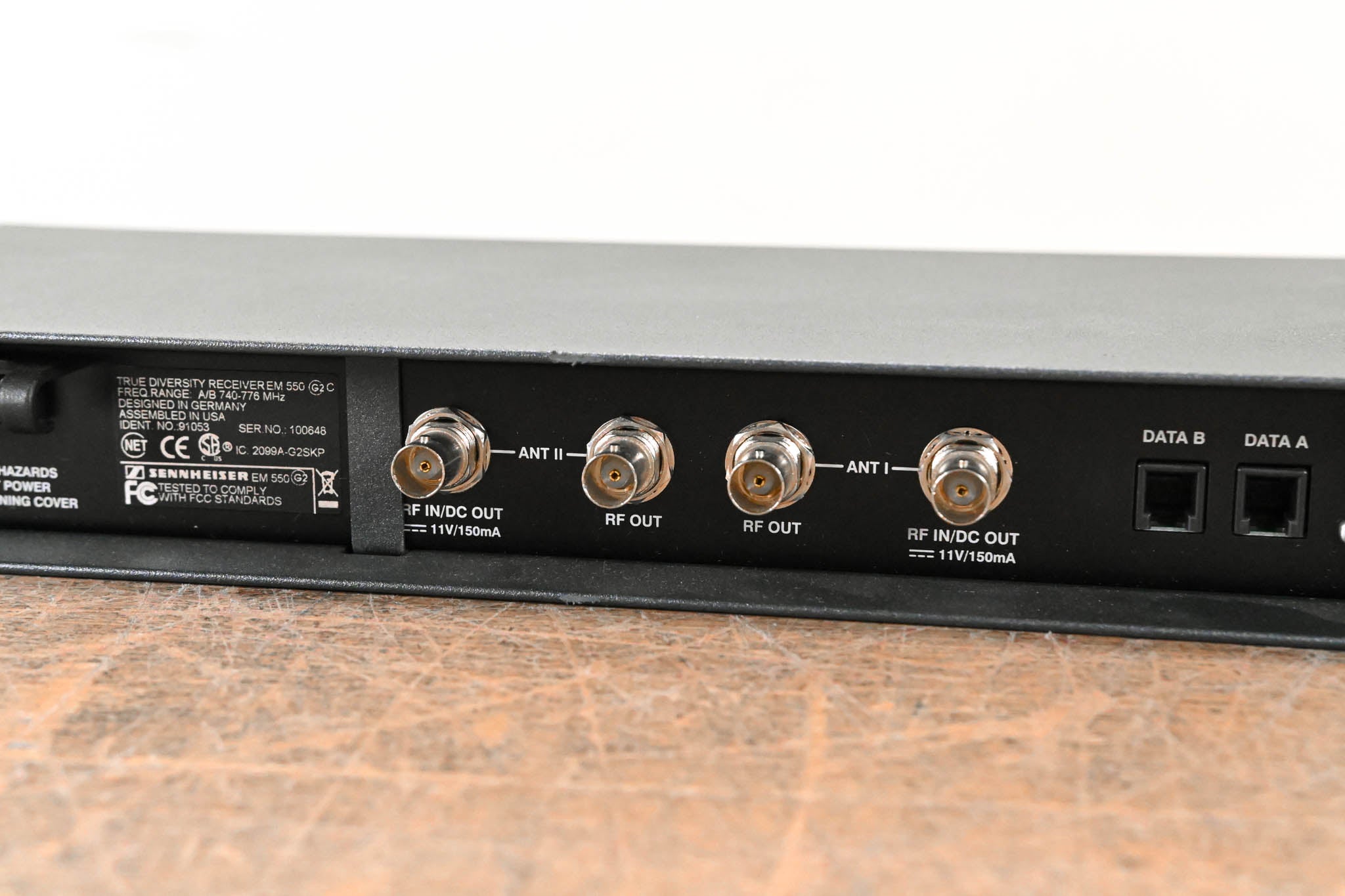 Sennheiser EM 550 G2 Dual Wireless Receiver - C Range: 740-776 MHz