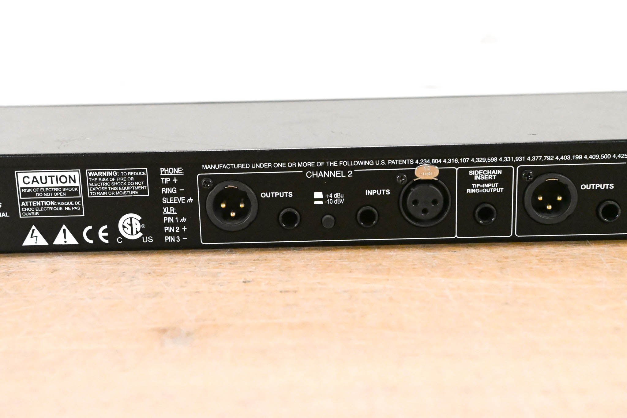 dbx 266XL 2-Channel Compressor/Gate