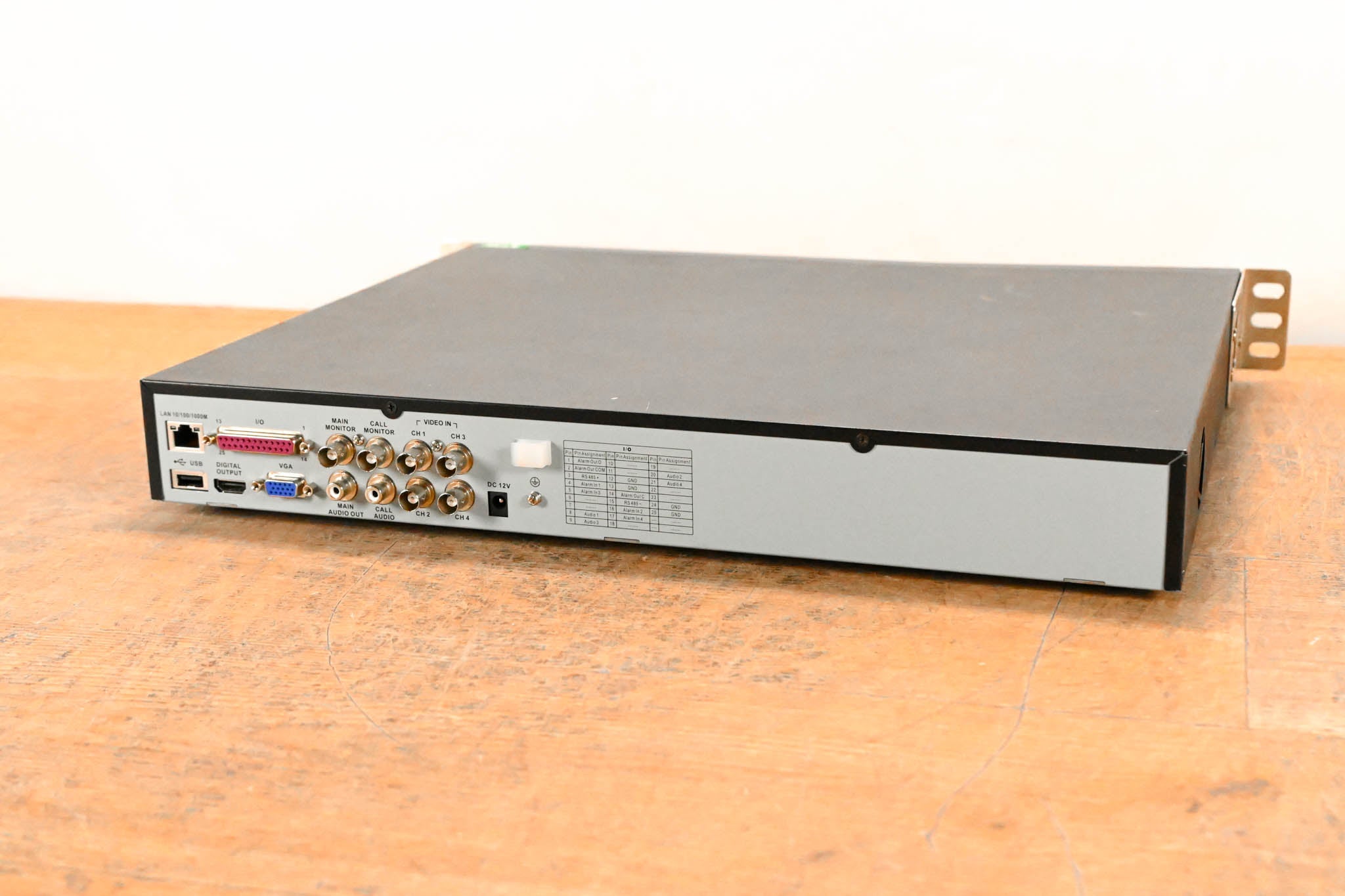 ARM Electronics HR-4D Real-Time 4-Channel DVR (NO POWER SUPPLY)