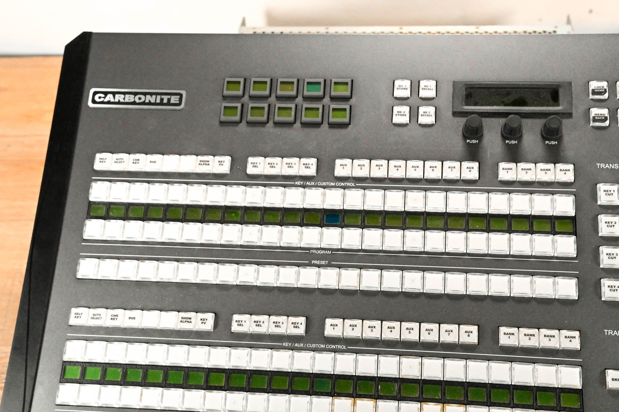 Ross 2 M/E Carbonite Frame Video Switcher with Carbonite 2M Panel