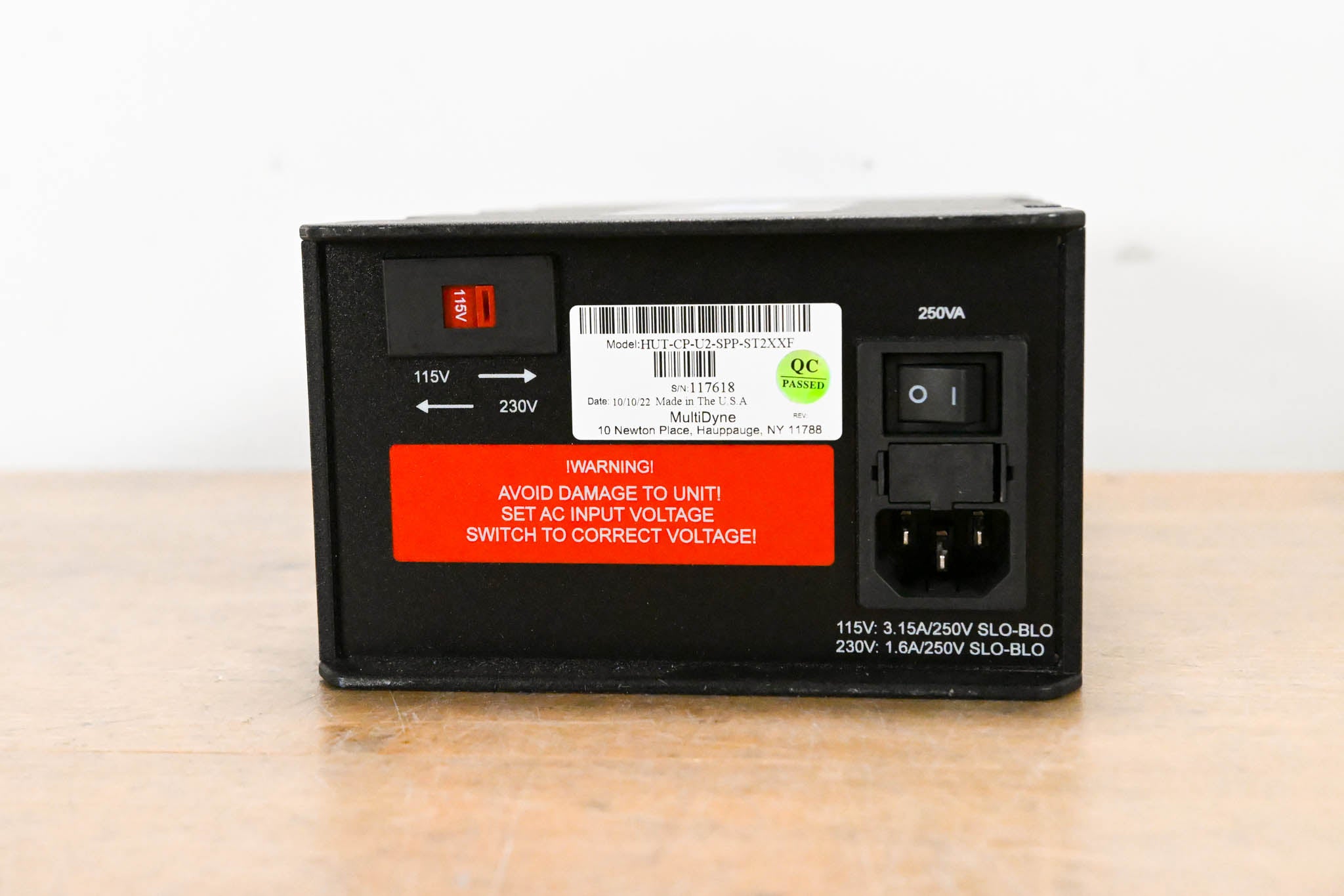 MultiDyne HUT-CP-U2-SPP-ST2XXF Powered HUT SMPTE System - Camera Side