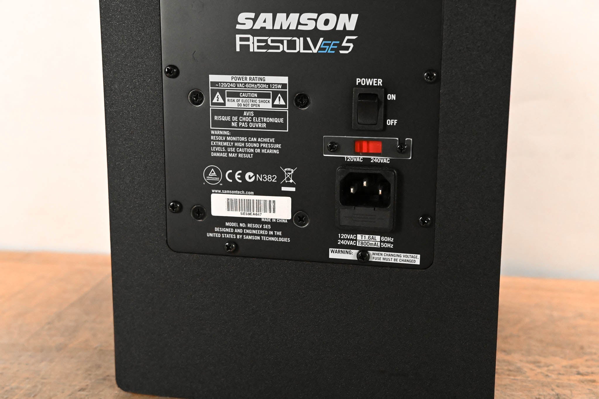 Samson Resolv SE5 5" 2-Way Active Studio Reference Monitor