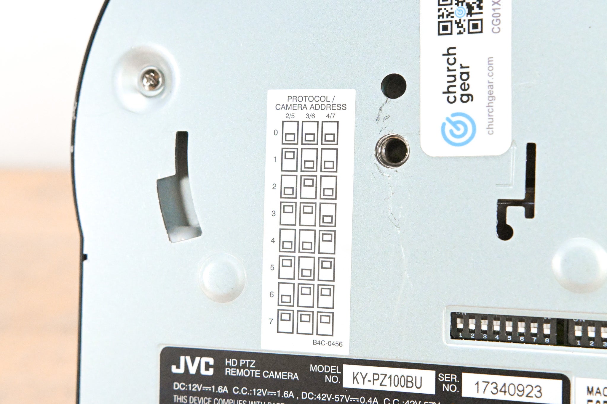 JVC KY-PZ100BU Robotic PTZ Network Video Production Camera (NO PSU)