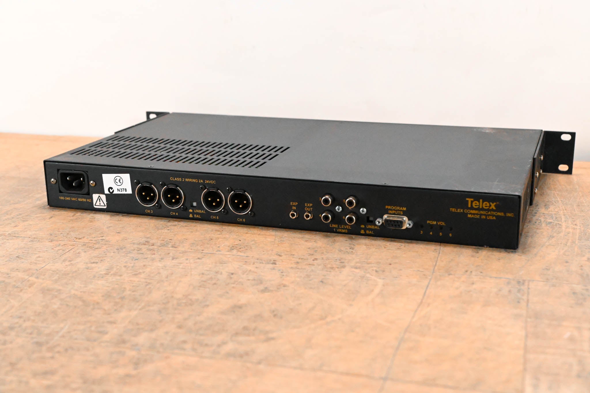 Telex EMS-4001 4-CH Expansion Master Station with 4.0A Power Supply